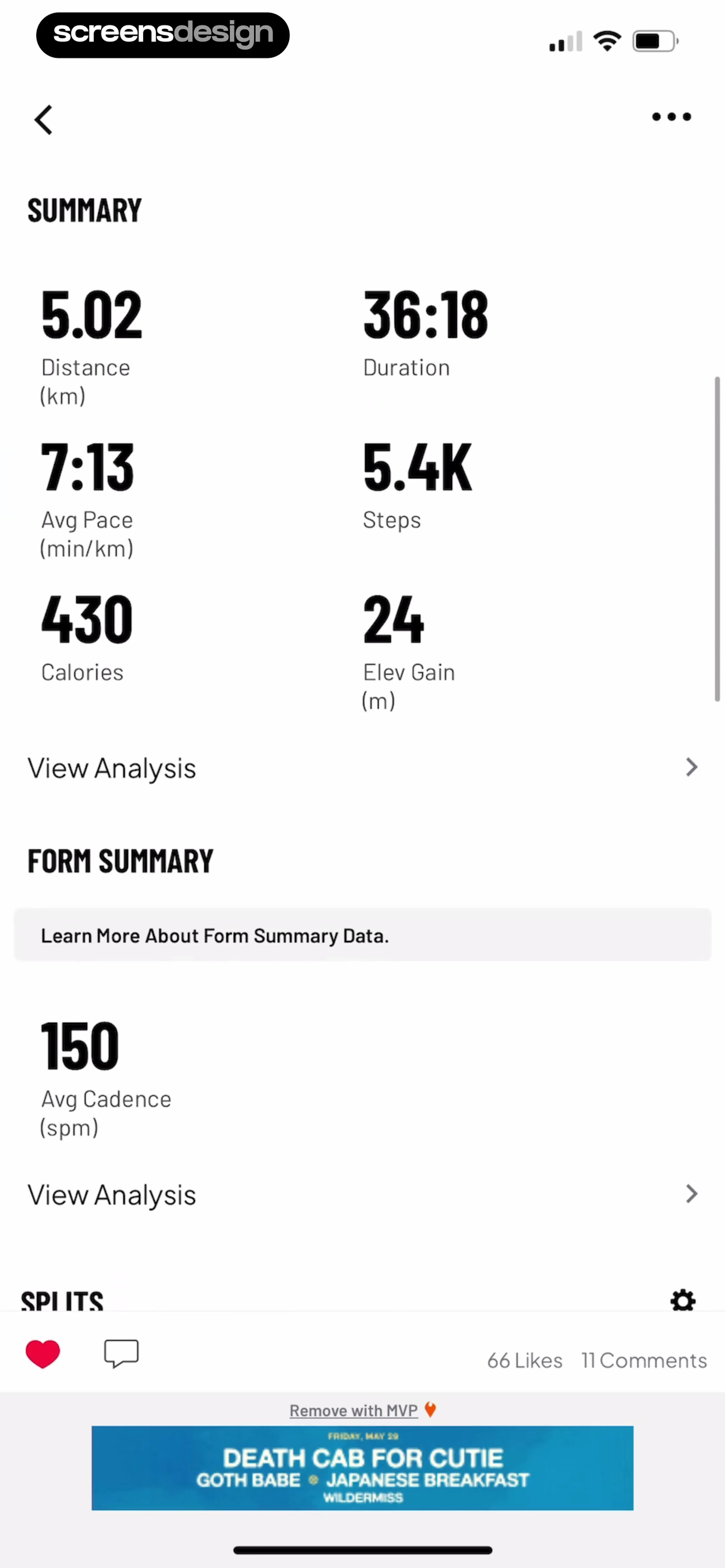 Map My Run GPS Running Tracker screen 50
