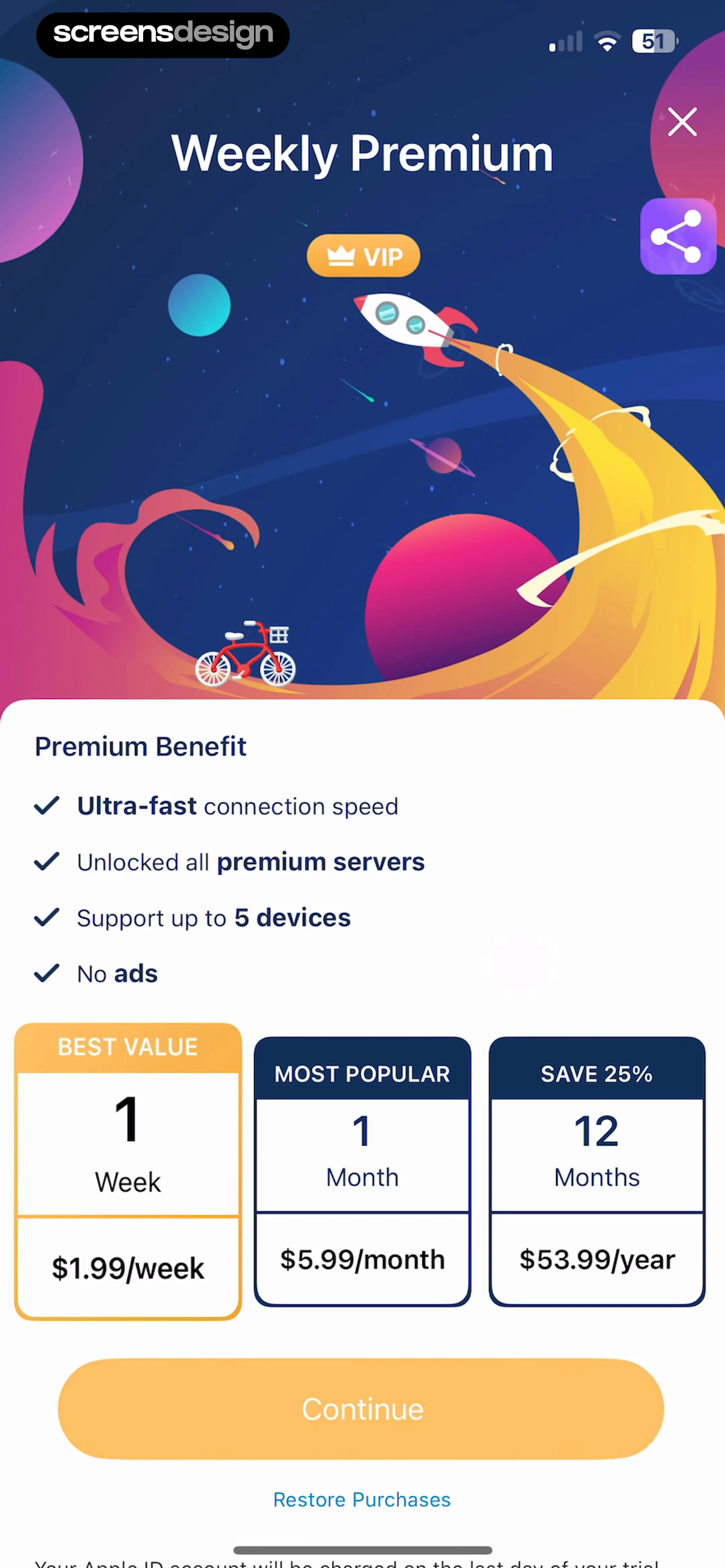 VPN - Fast VPN Super ™ screen 6