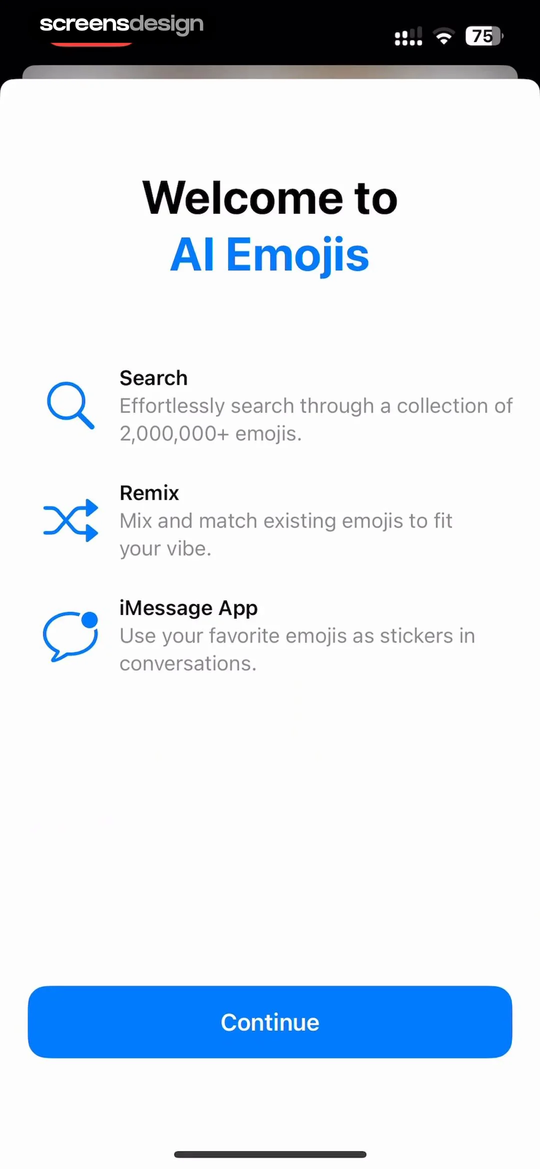 AI Emojis Keyboard screen 1