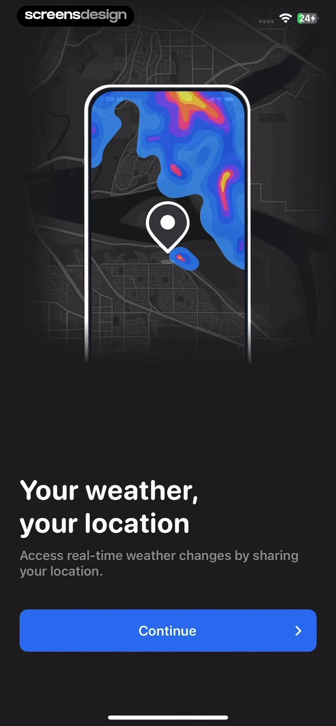 Rainbow AI: Weather Radar screen 3