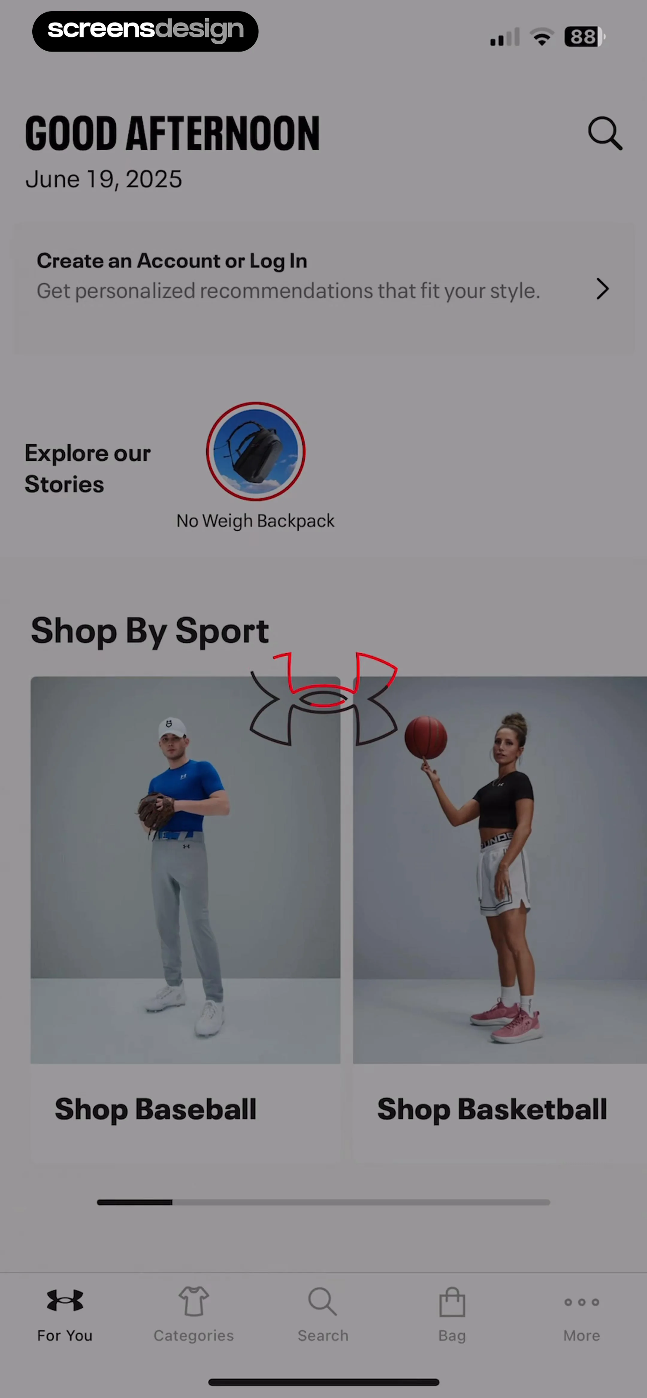 Under Armour screen 6