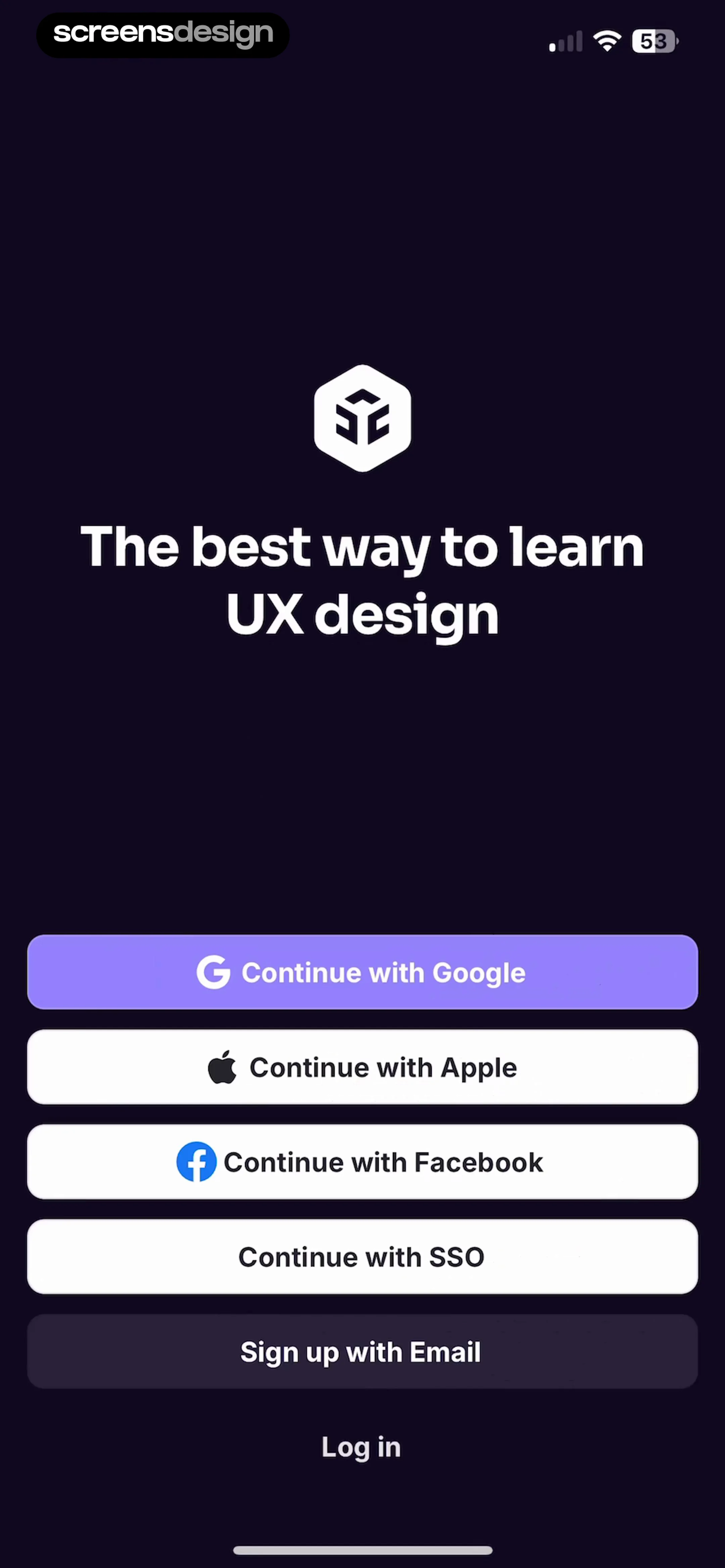 Uxcel: Learn UX & UI Design screen 2