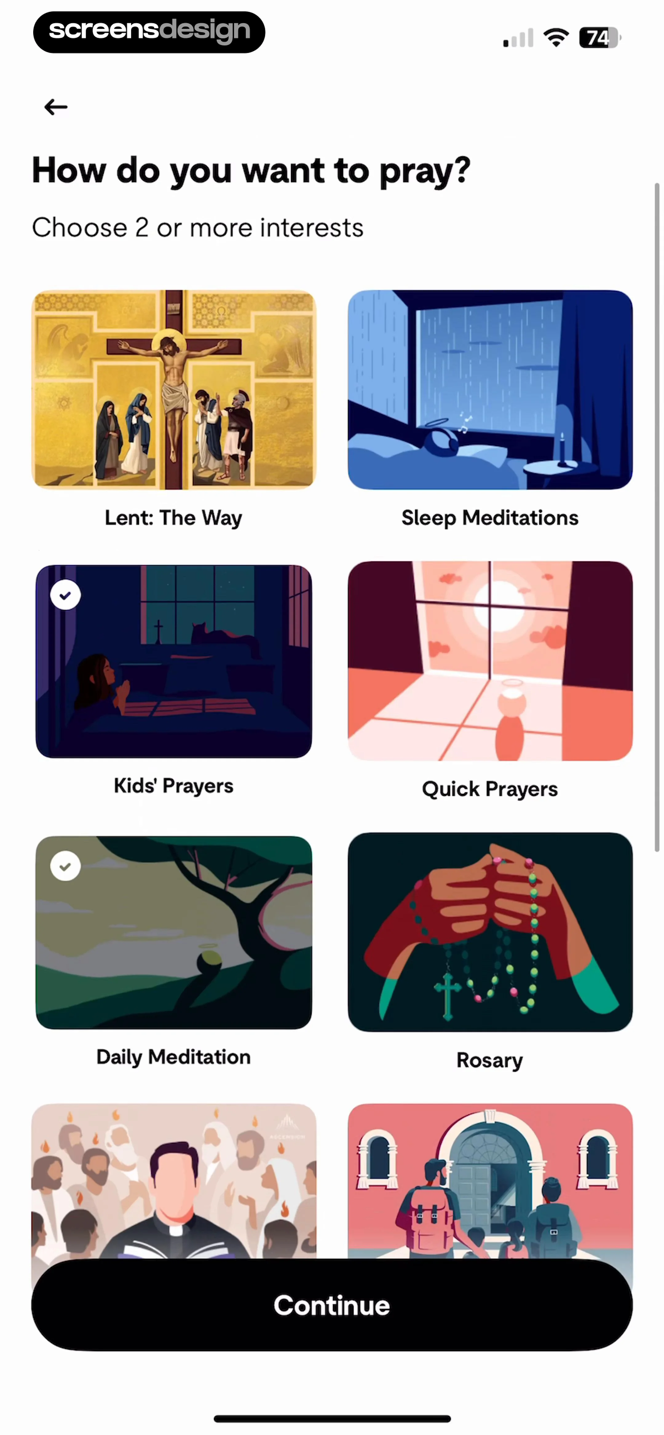 Hallow: Prayer & Meditation screen 8