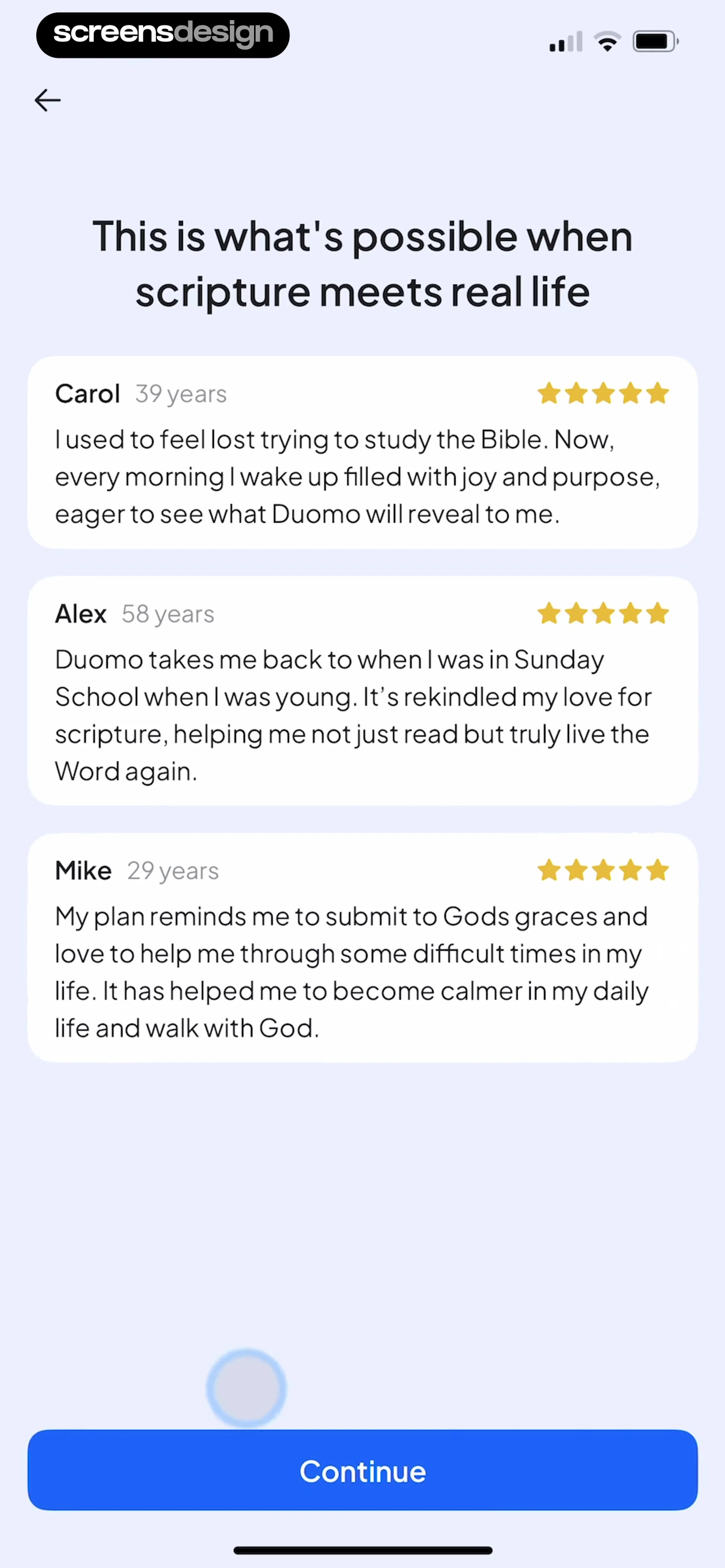 Duomo: Daily Prayer & Bible screen 3