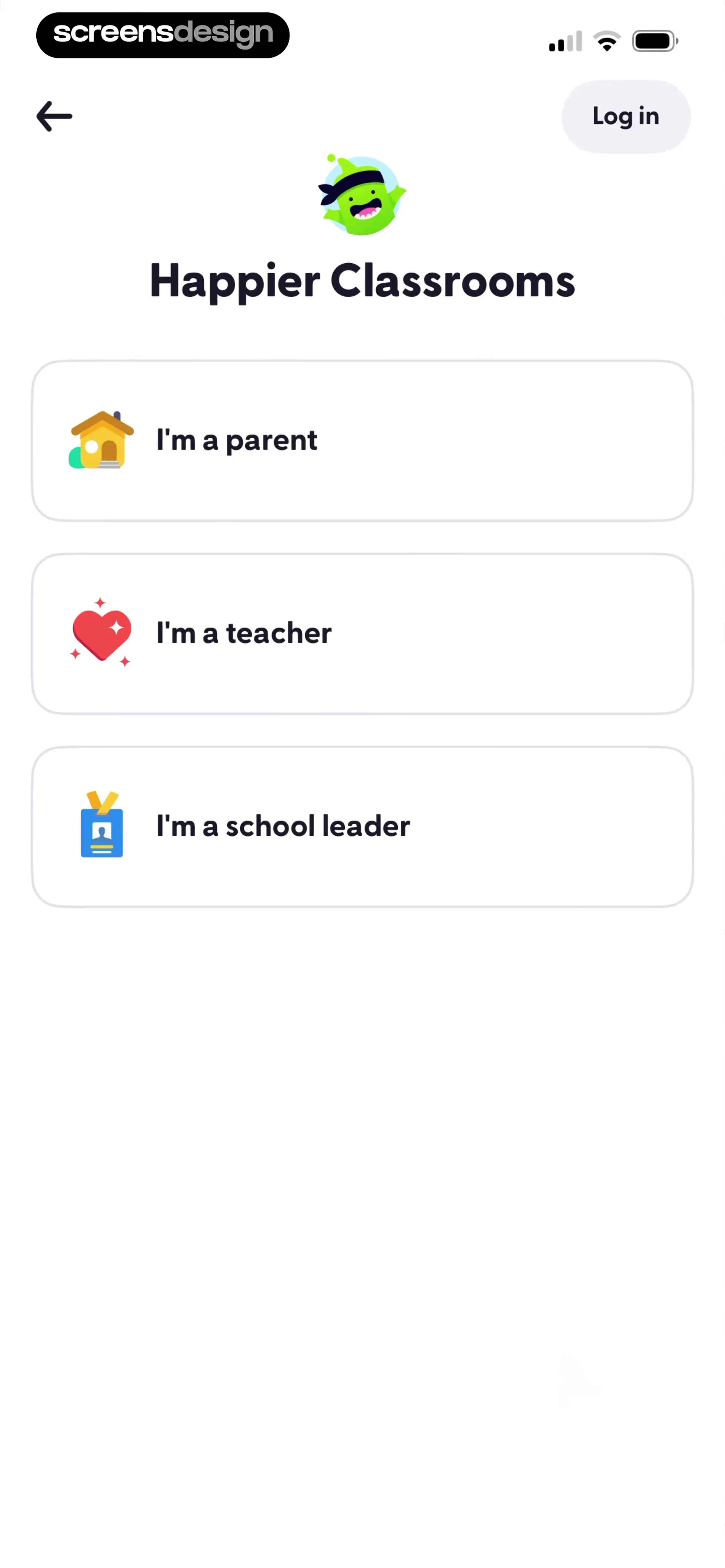 ClassDojo screen 3