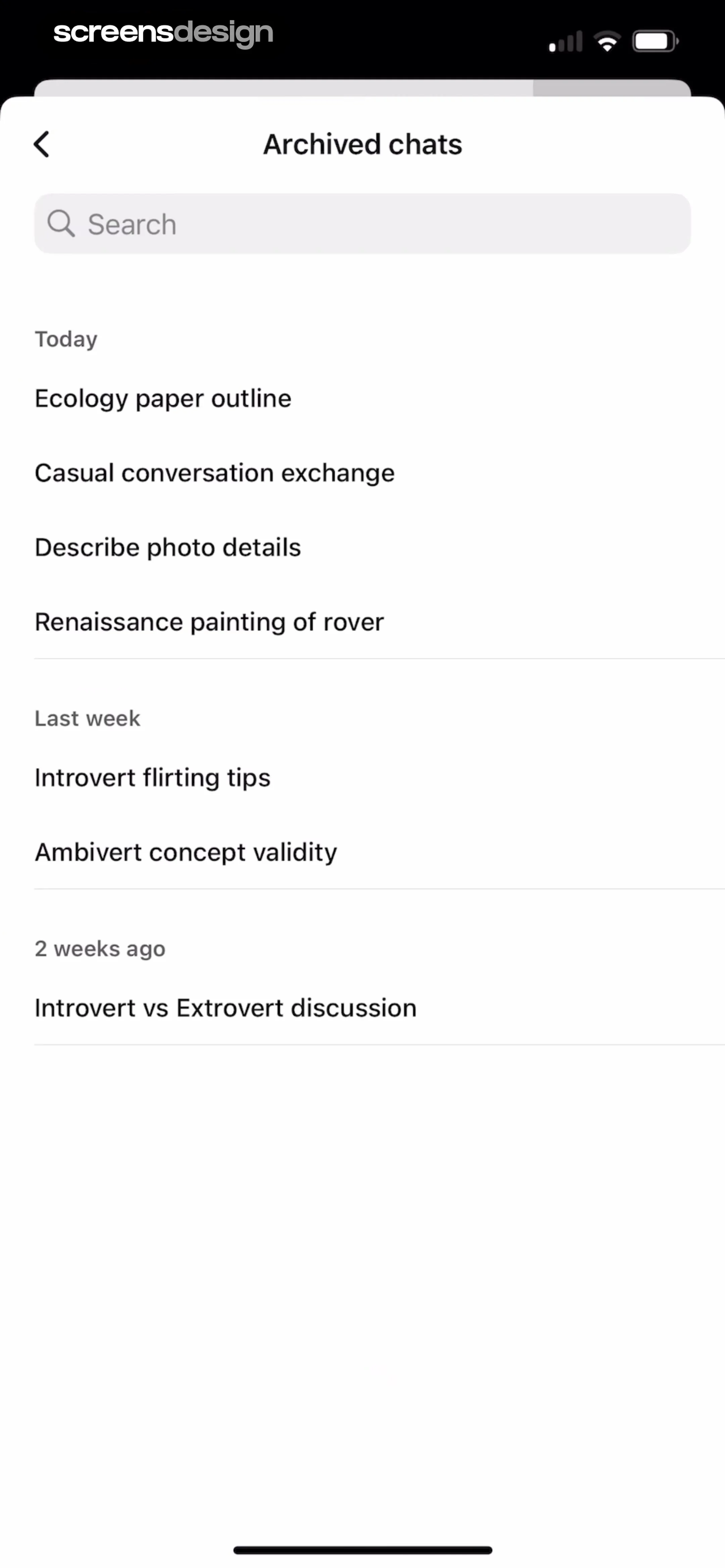 ChatGPT screen 92