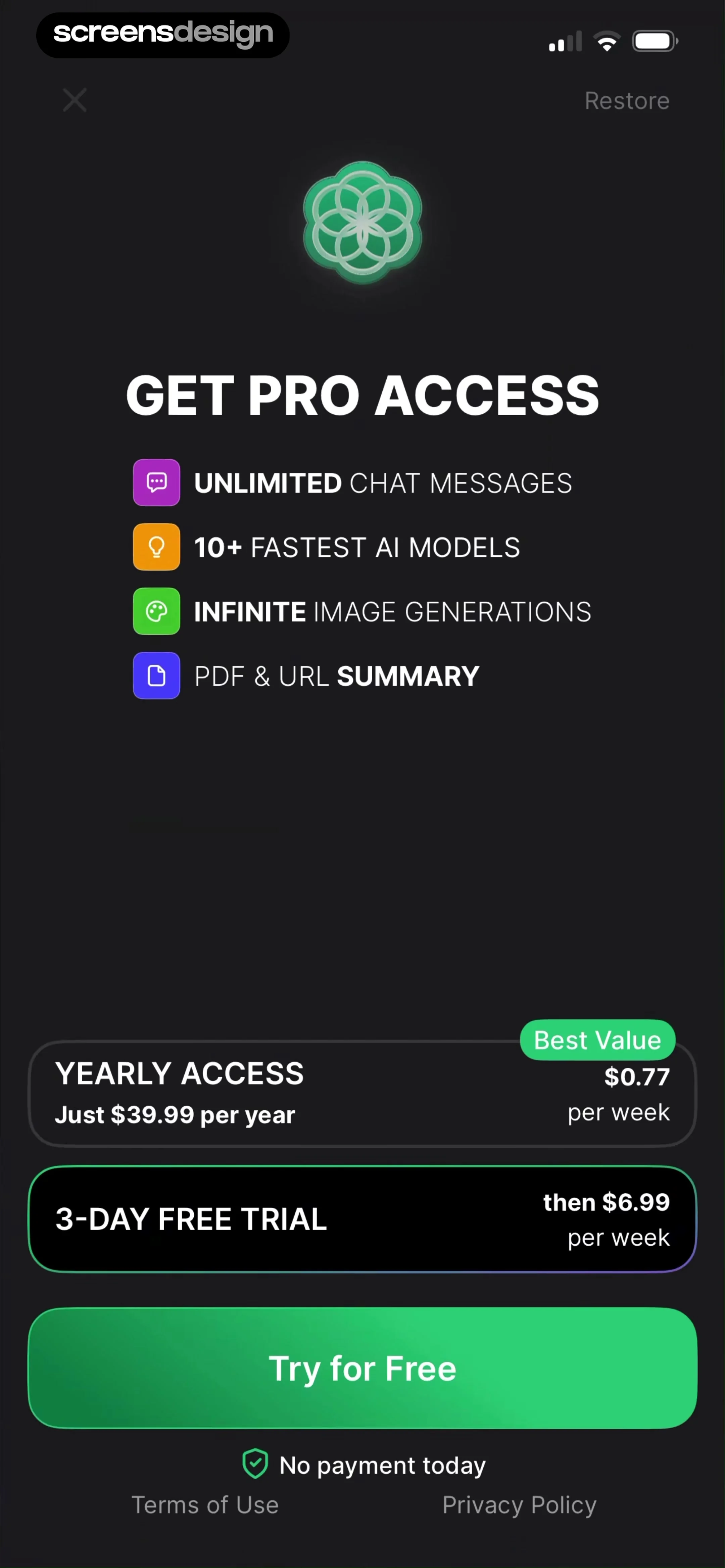 Genora AI – Chat Bot Assistant screen 7