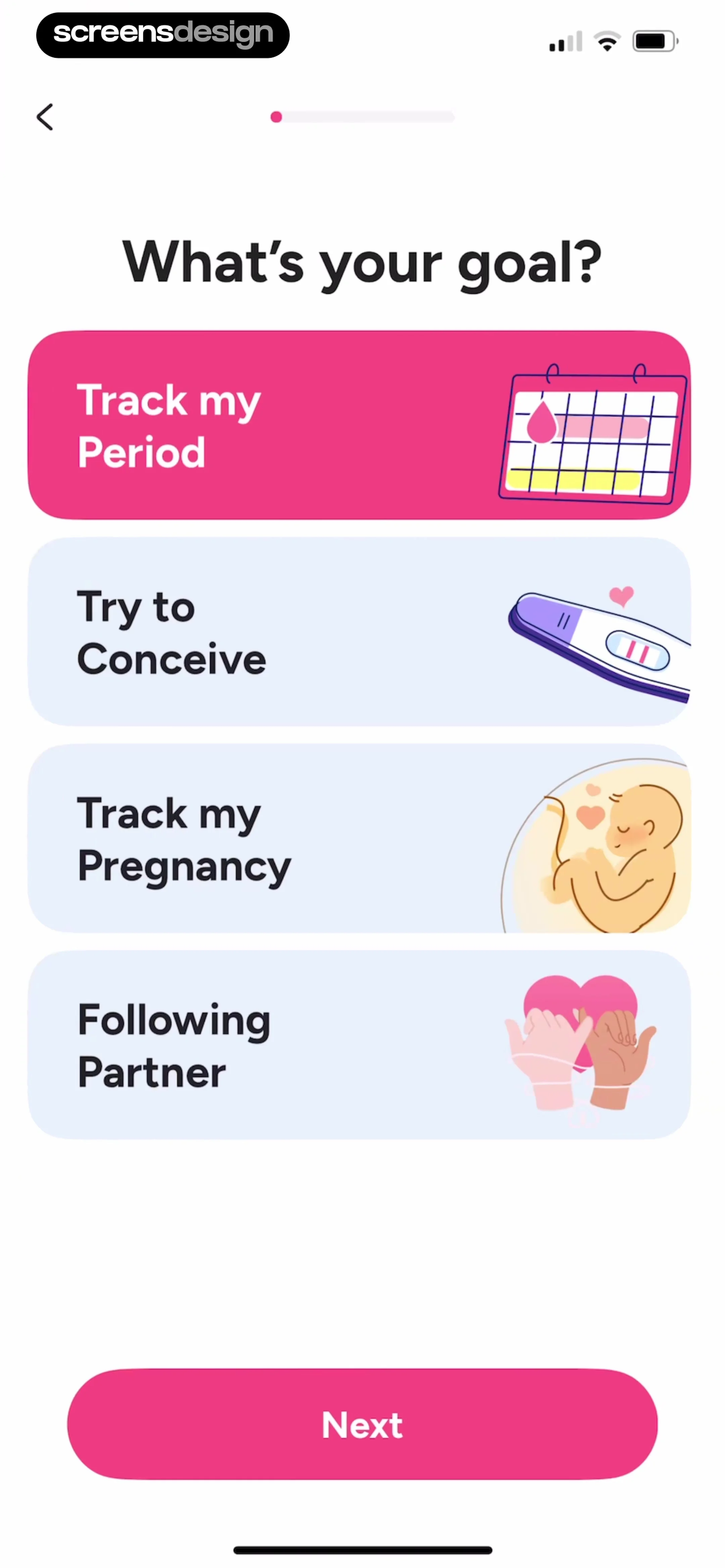 period-tracker-period-calendar-screensdesign