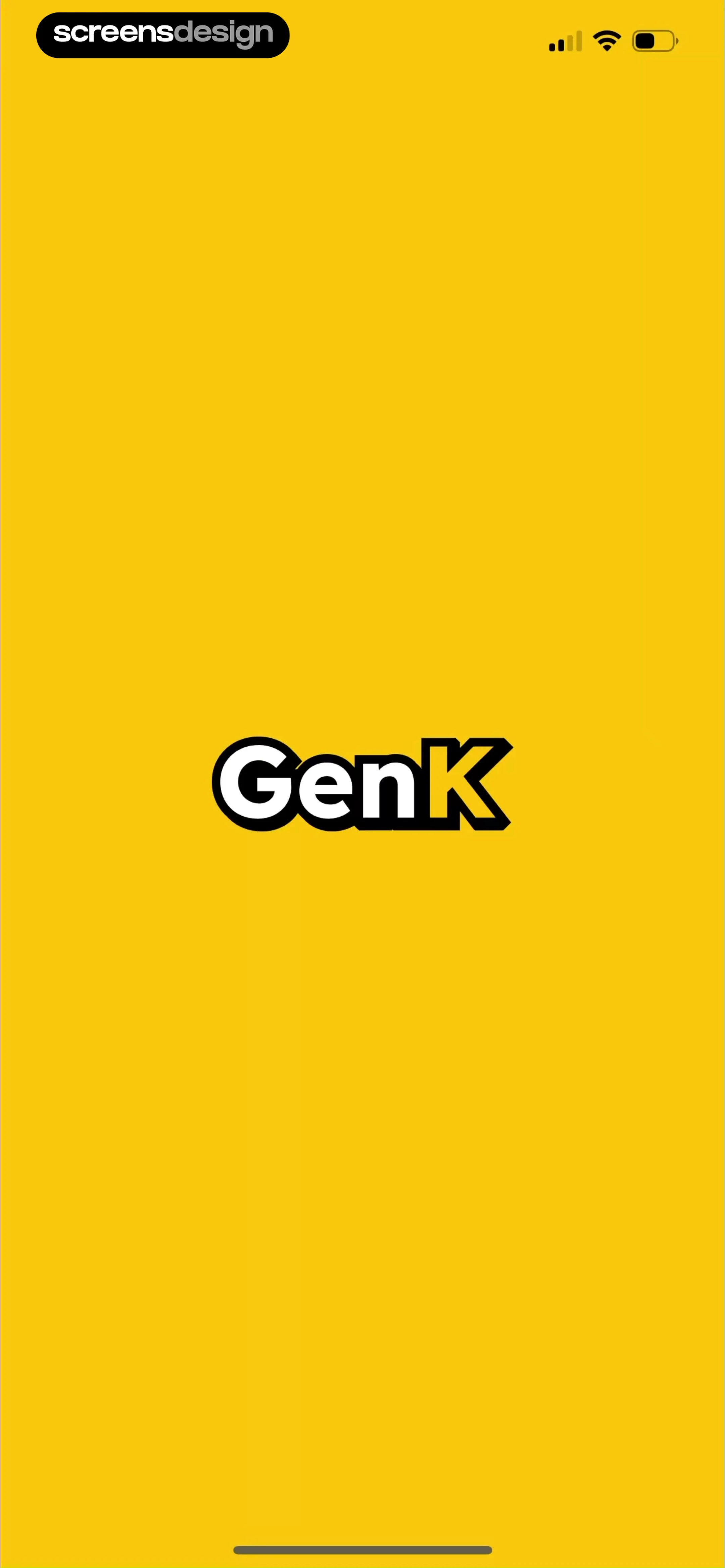 GenK: Daily Learning & Quiz screen 1