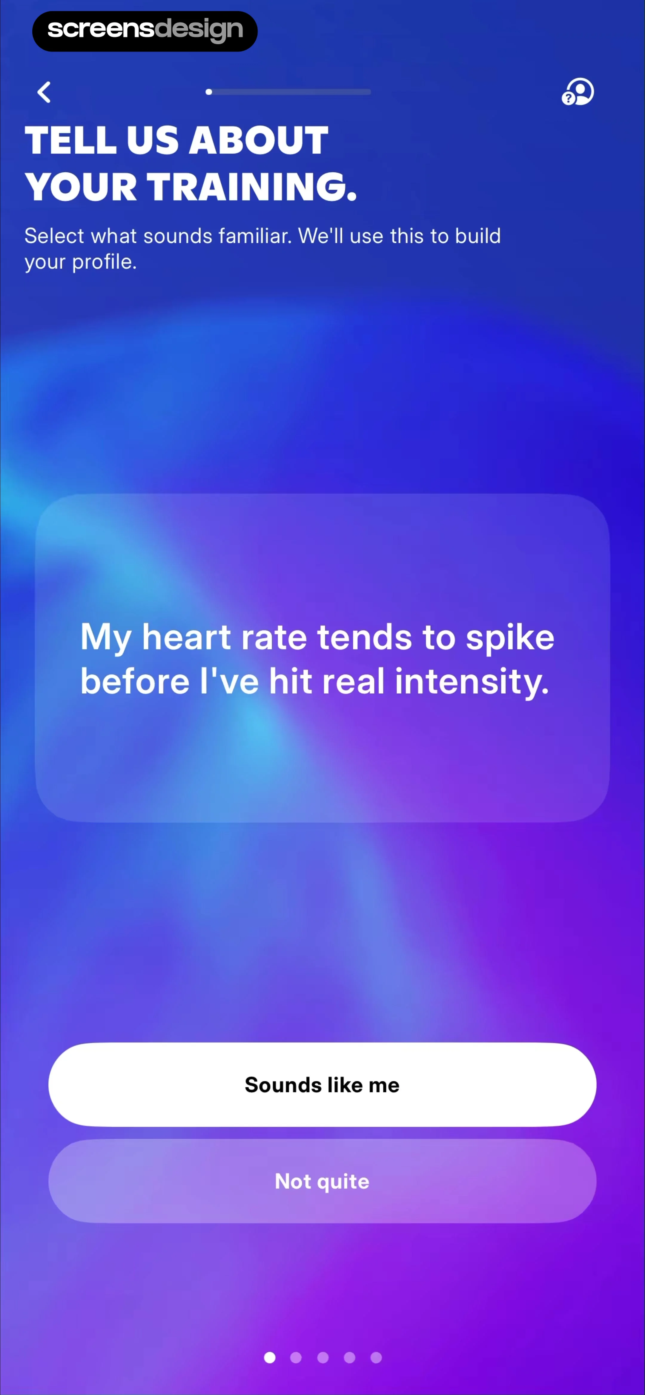 FivePointFive: Breathwork screen 4