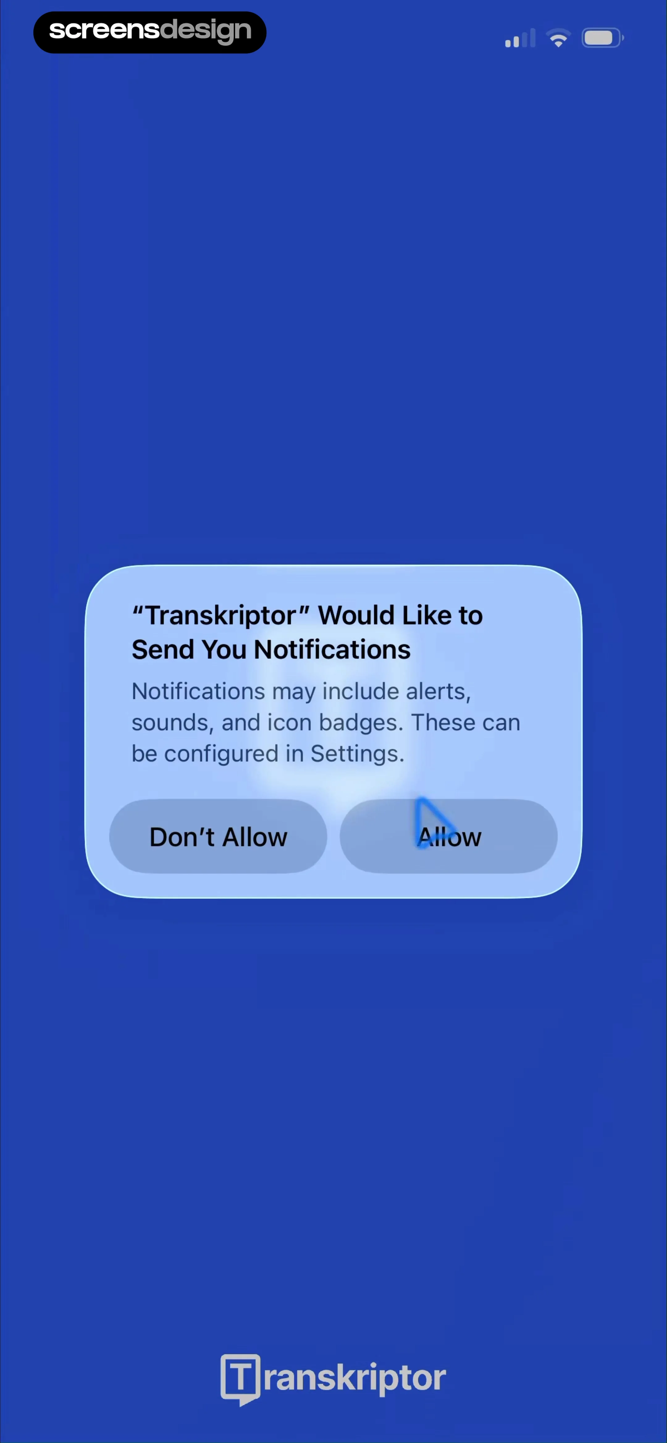 Transkriptor - Speech to Text screen 2
