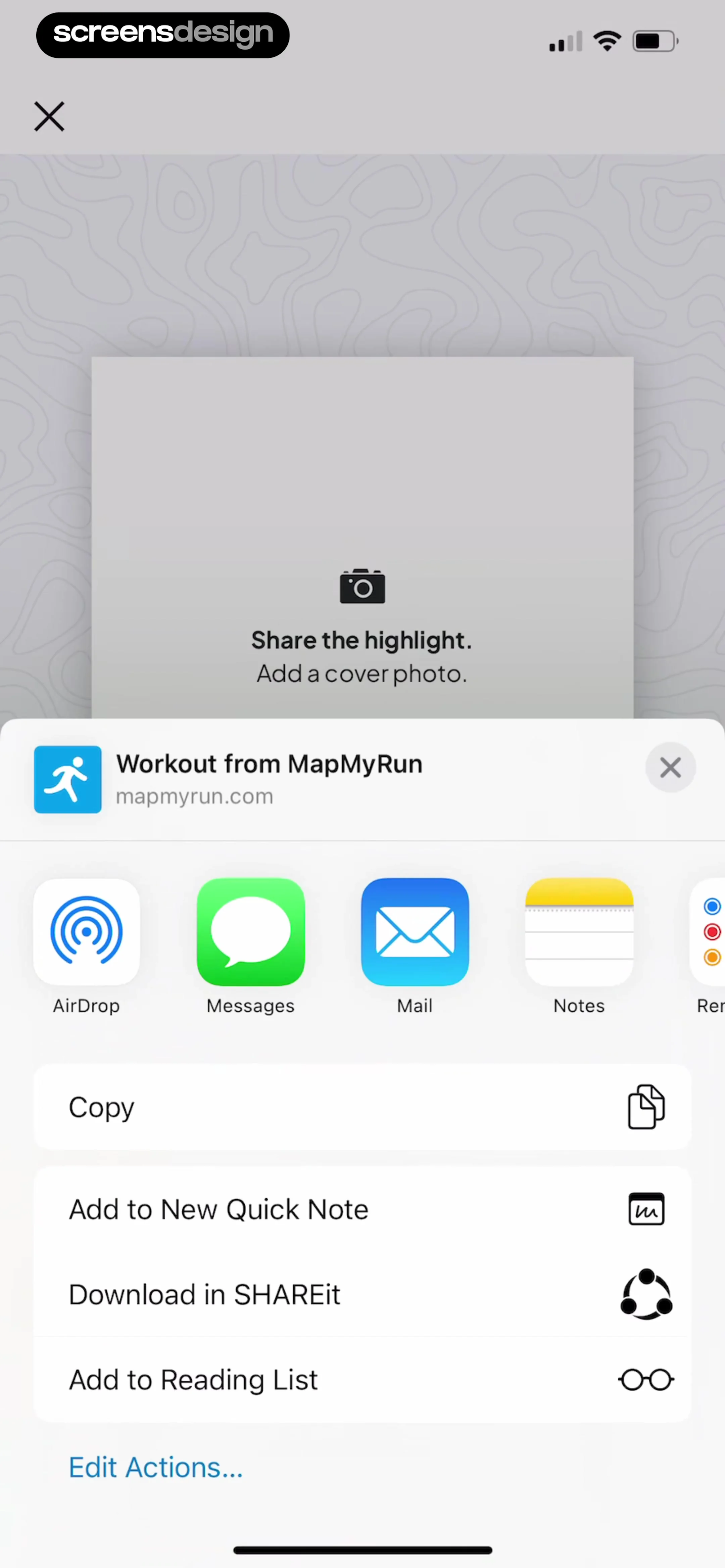 Map My Run GPS Running Tracker screen 37