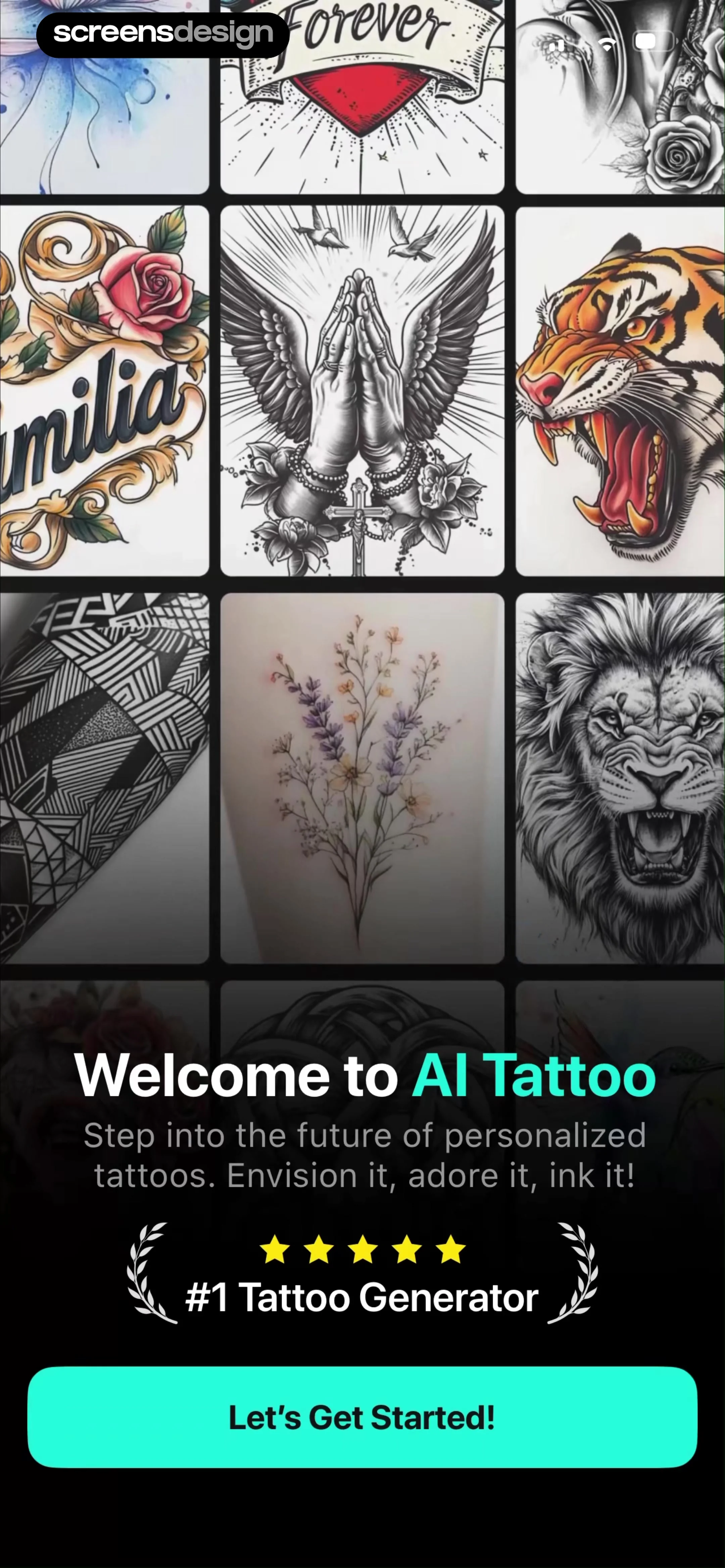 Tattoo AI Design Generator－Ink screen 5