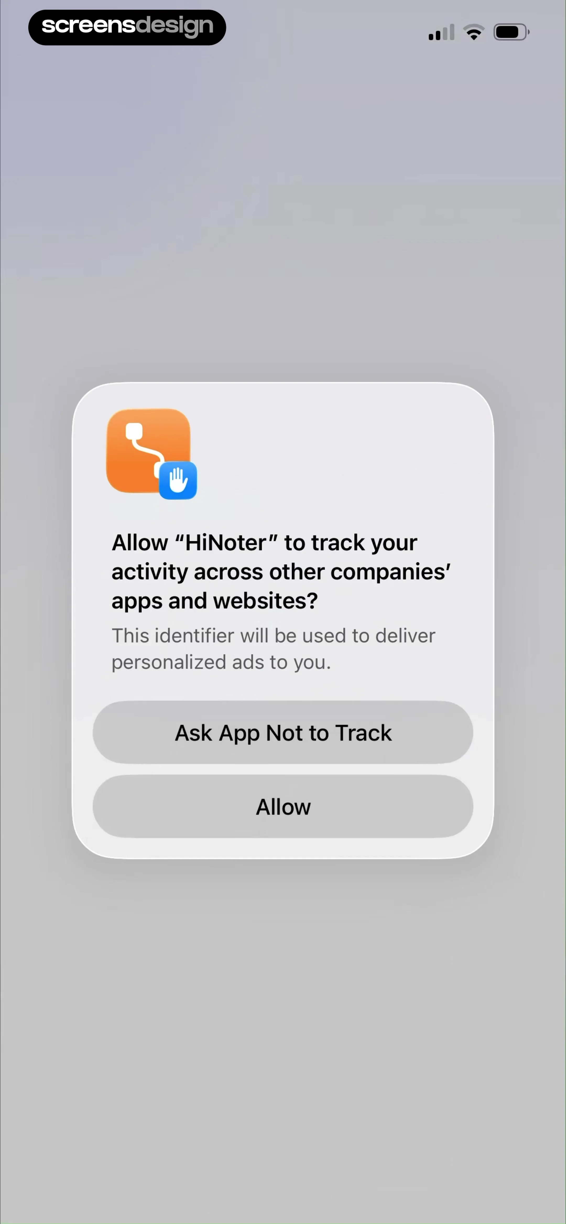 HiNoter - AI Note Taker screen 2