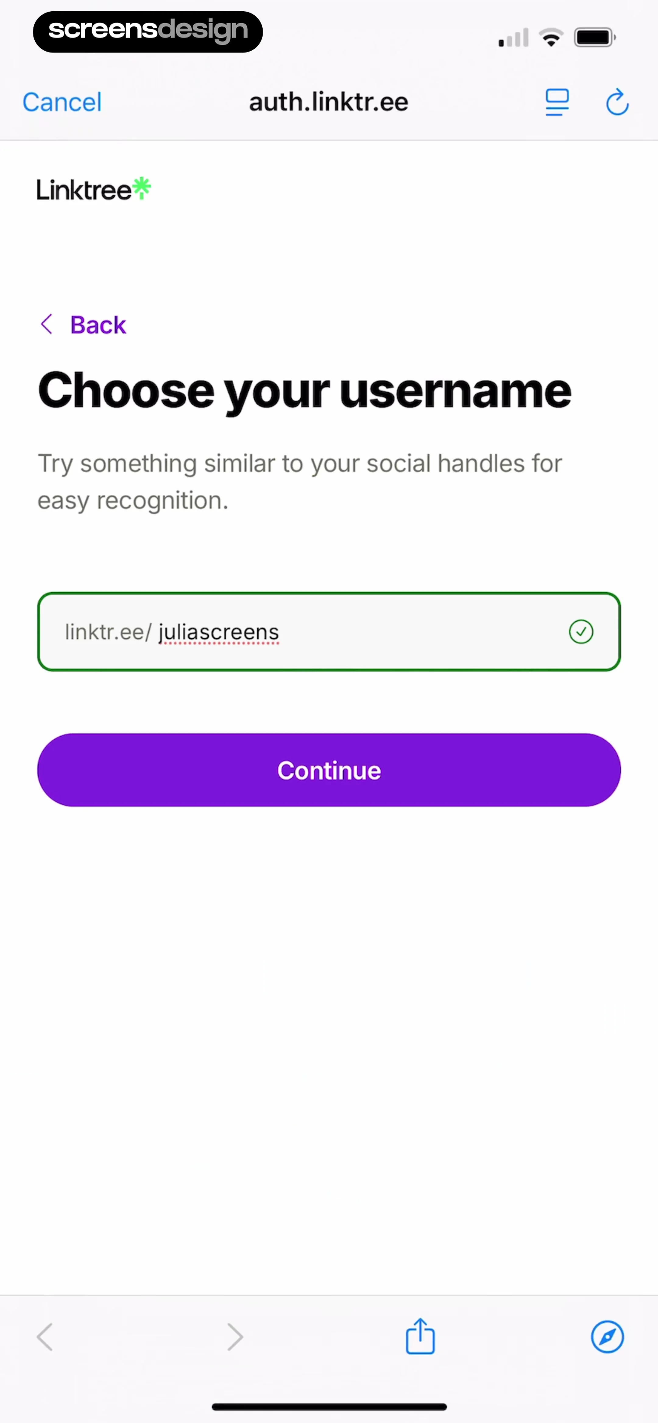 Linktree: Link in Bio Creator screen 7