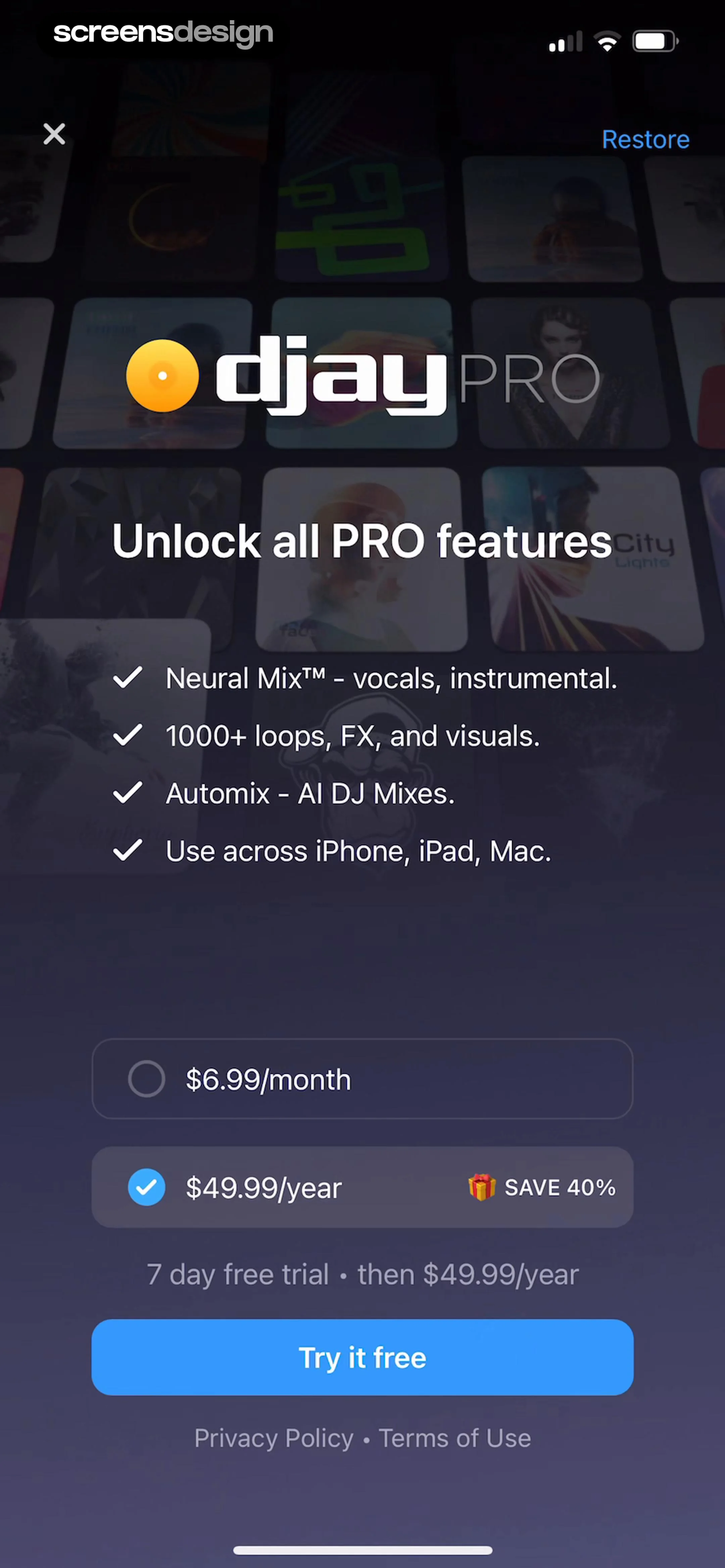 djay - DJ App & AI Mixer screen 8