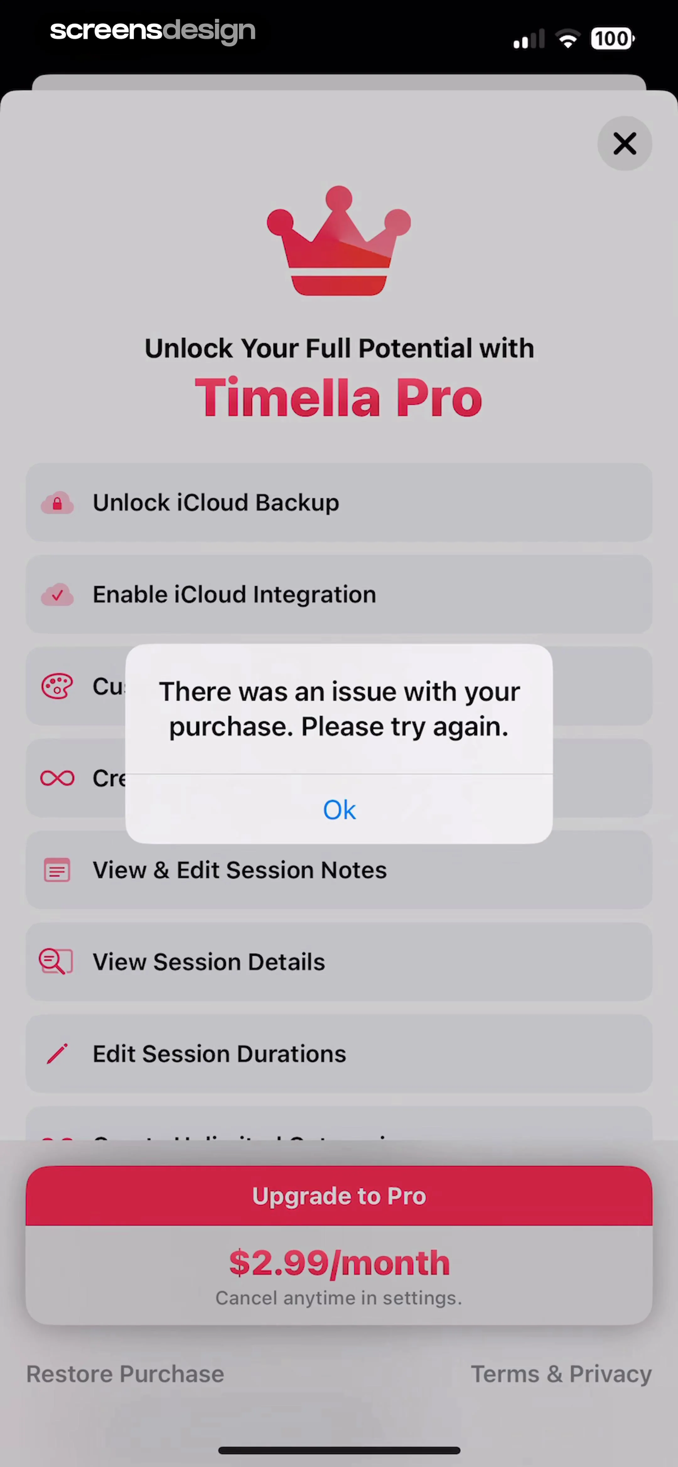 Timella: Study & Work Timer screen 6