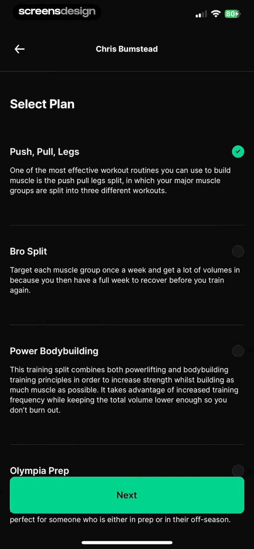 STNDRD Workout & Fitness Plans screen 6