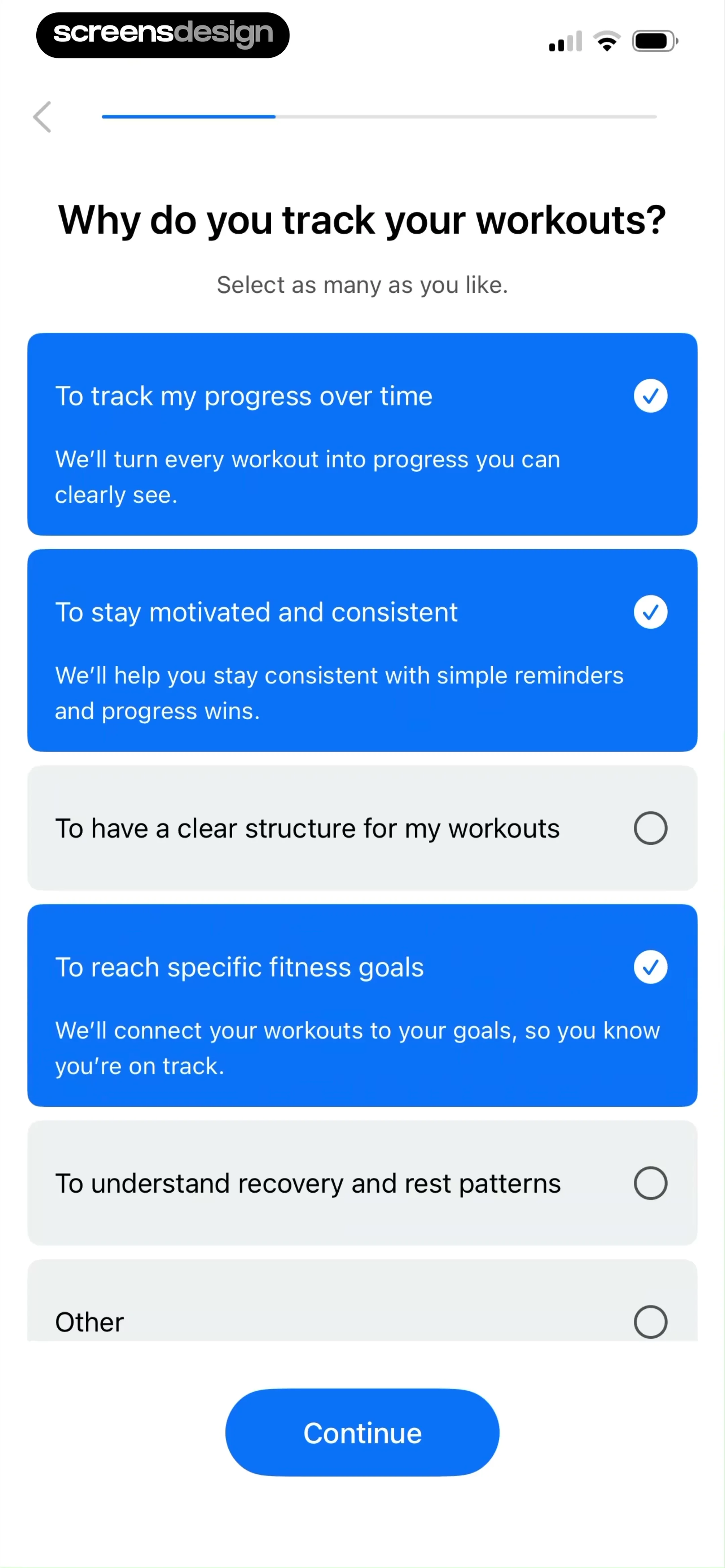 Lyfta: Gym Workout Tracker Log screen 7