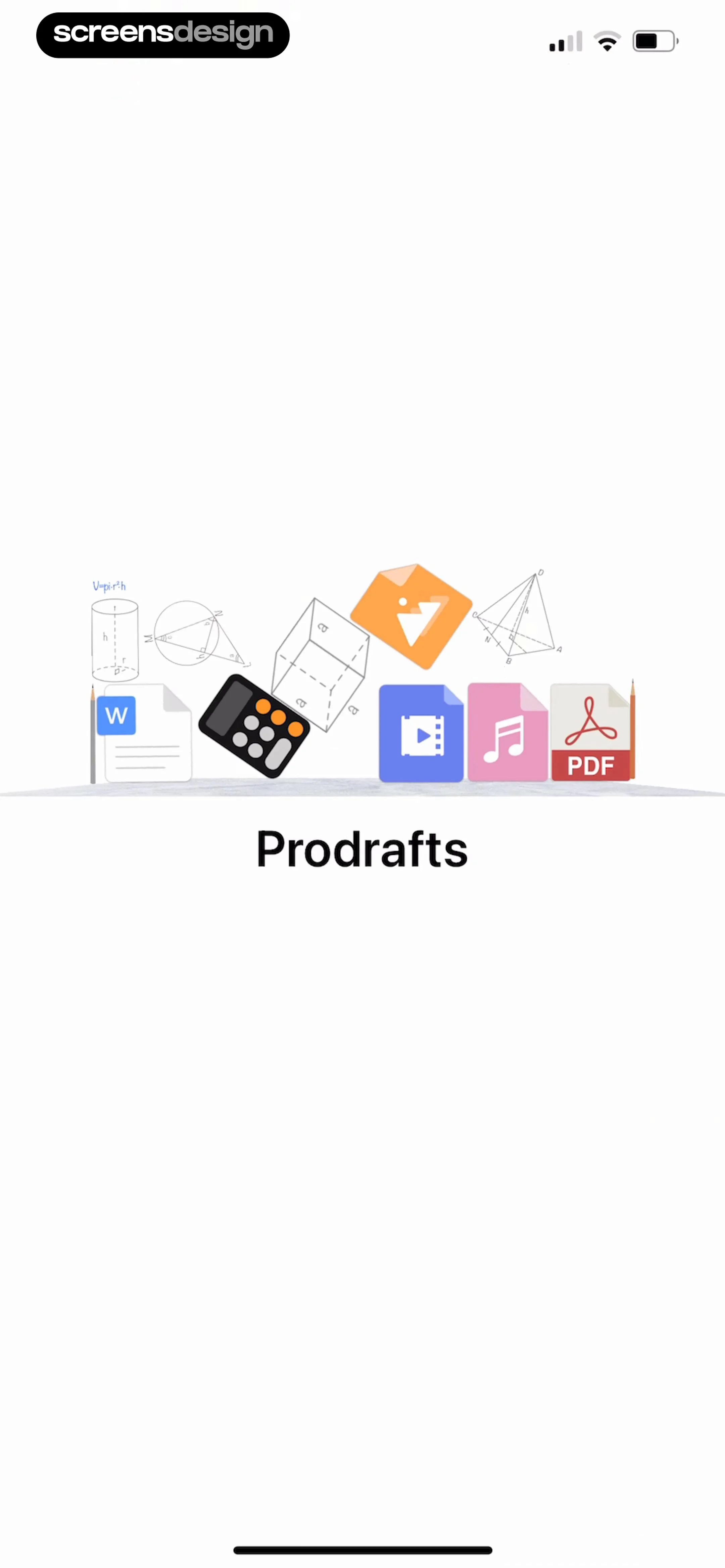 Prodrafts - Infinite Notes screen 1