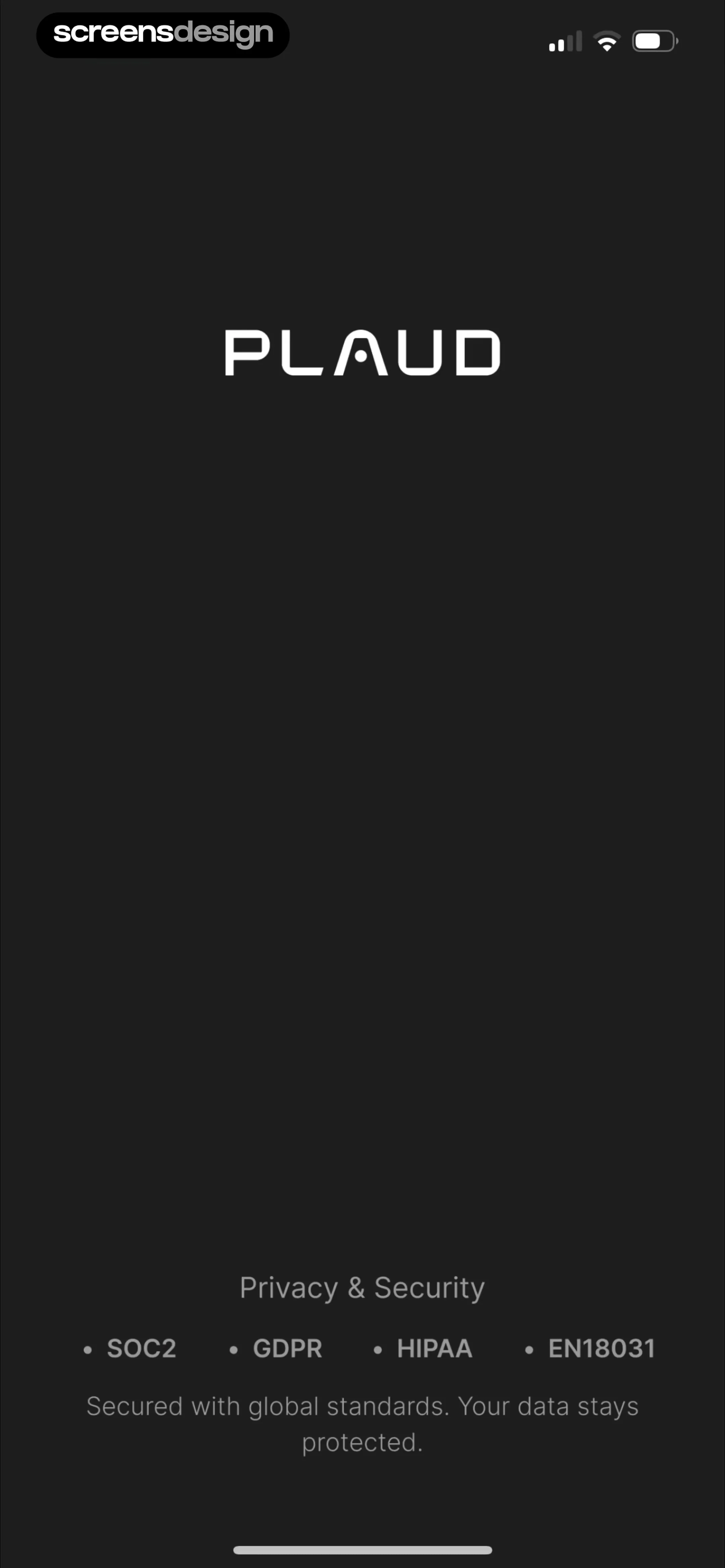 Plaud: AI Note Taker screen 1
