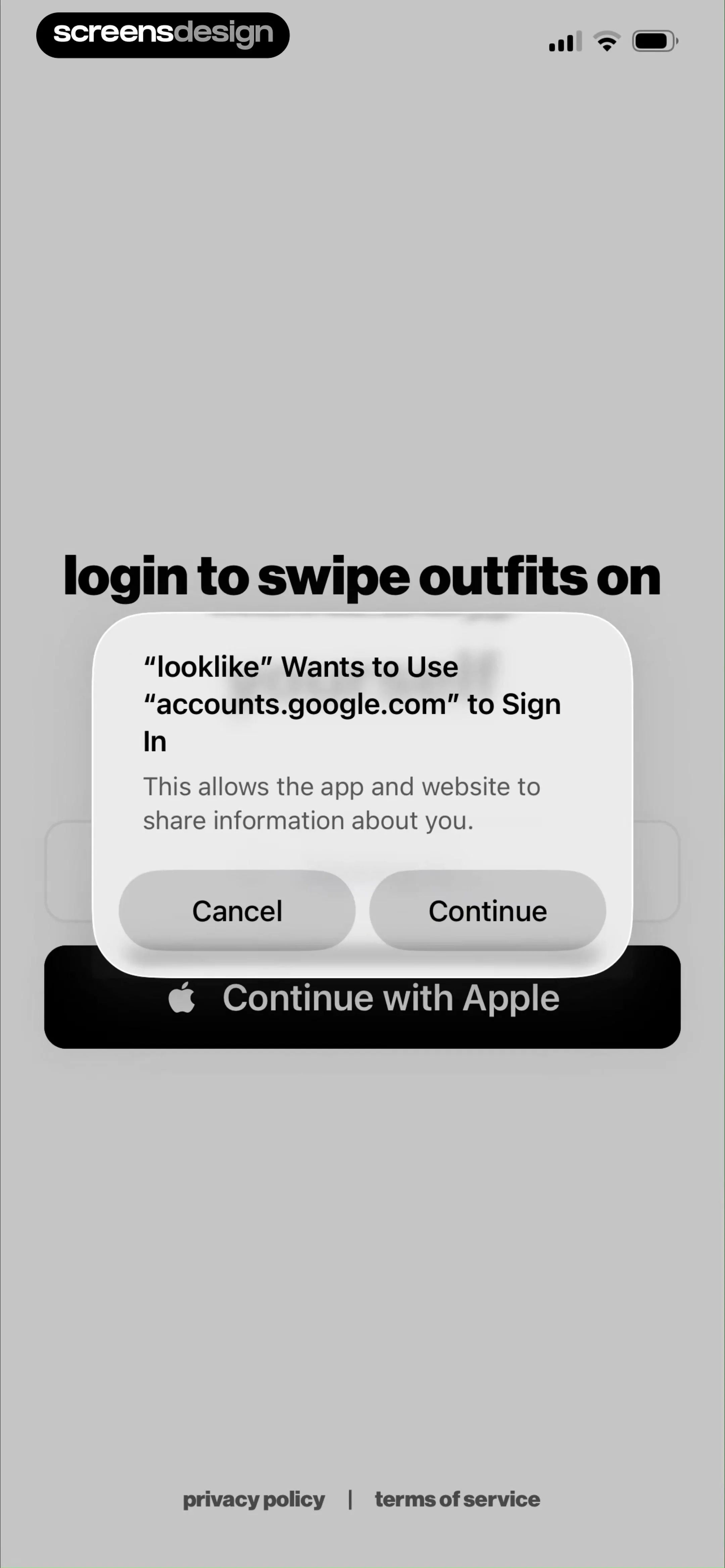 looklike: swipe fashion on you screen 5