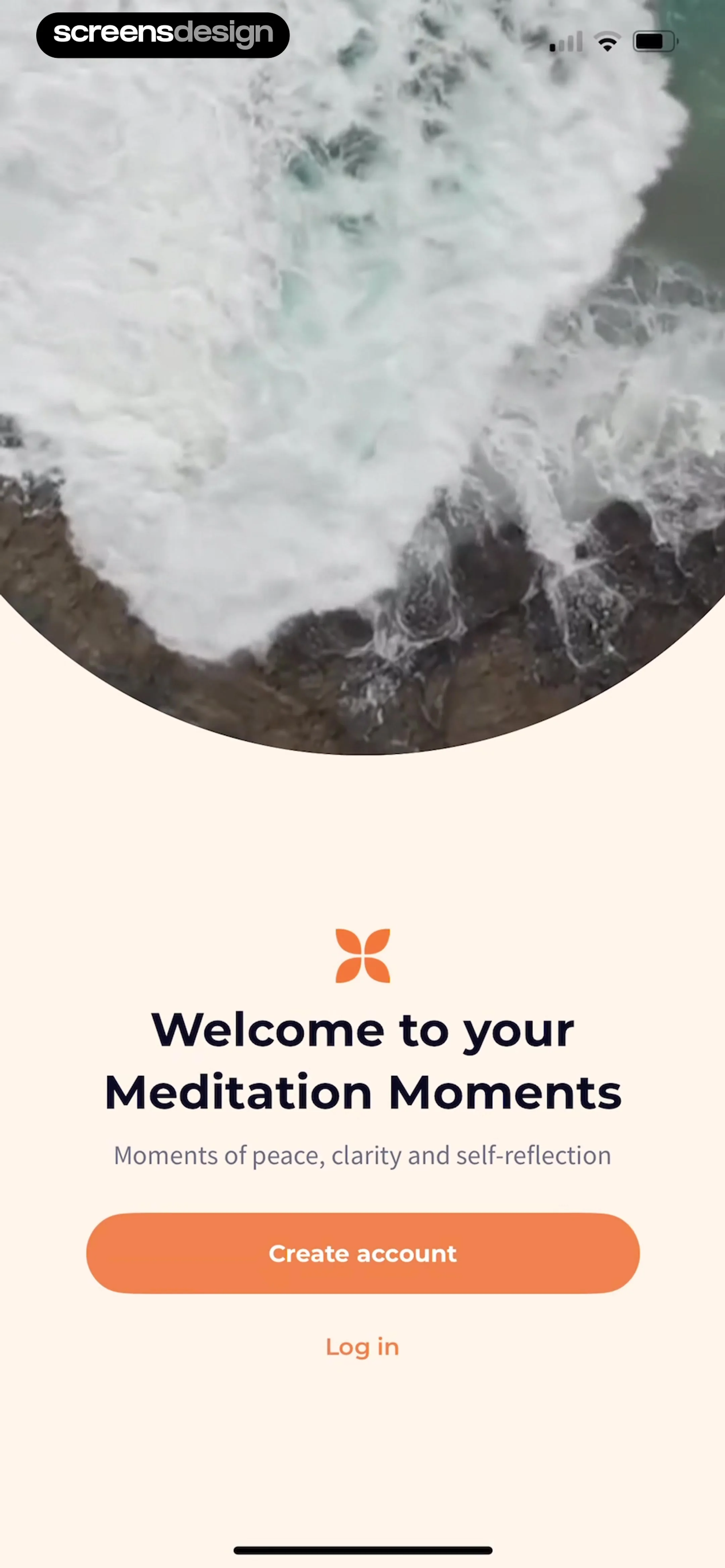Meditation Moments - Guided screen 2