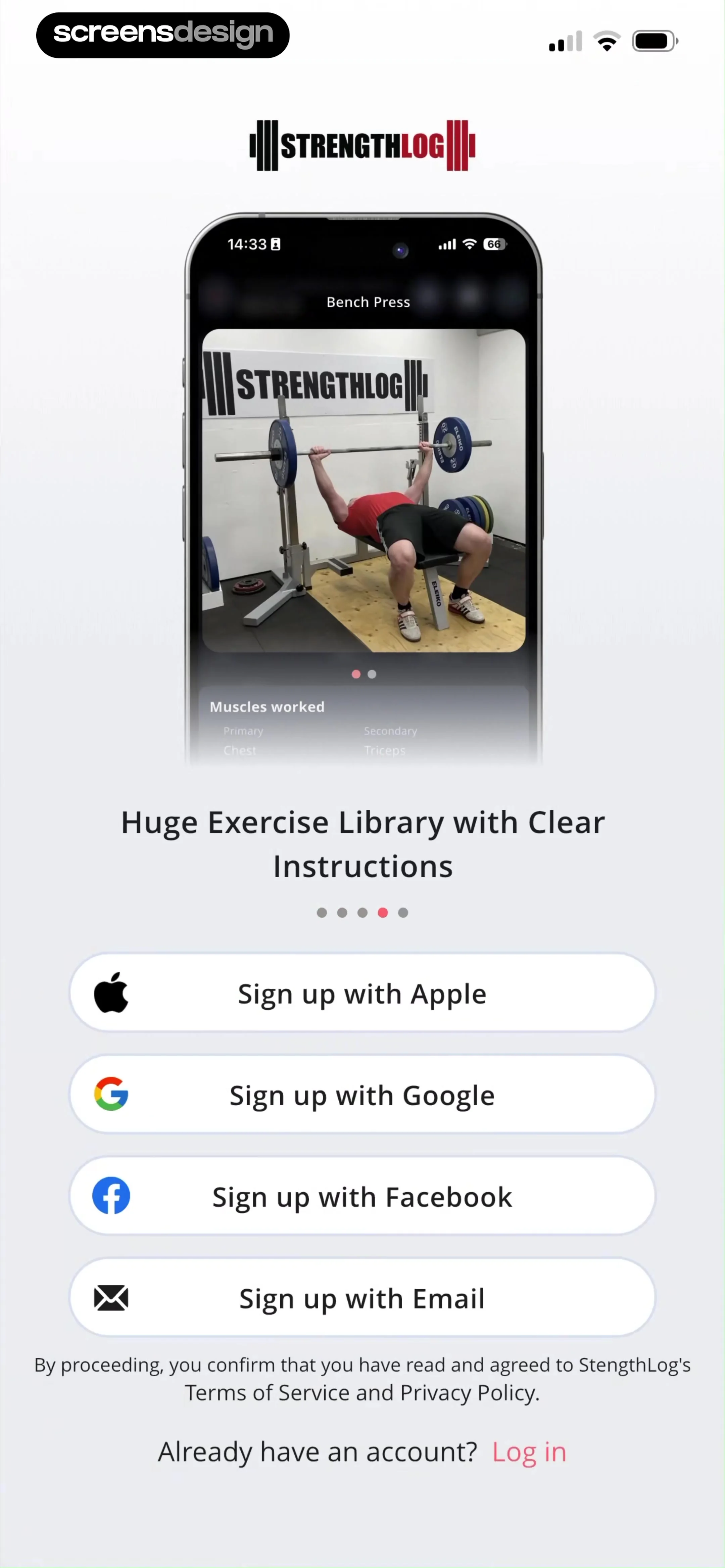 StrengthLog – Workout Tracker screen 4