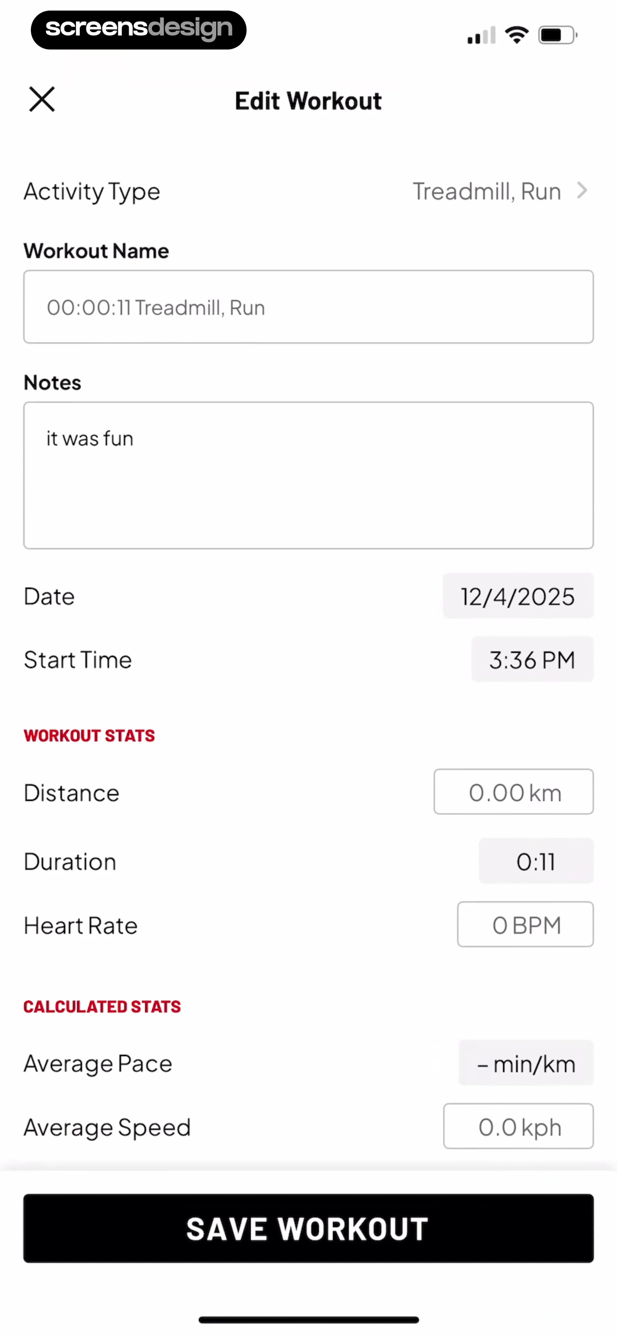 Map My Run GPS Running Tracker screen 39