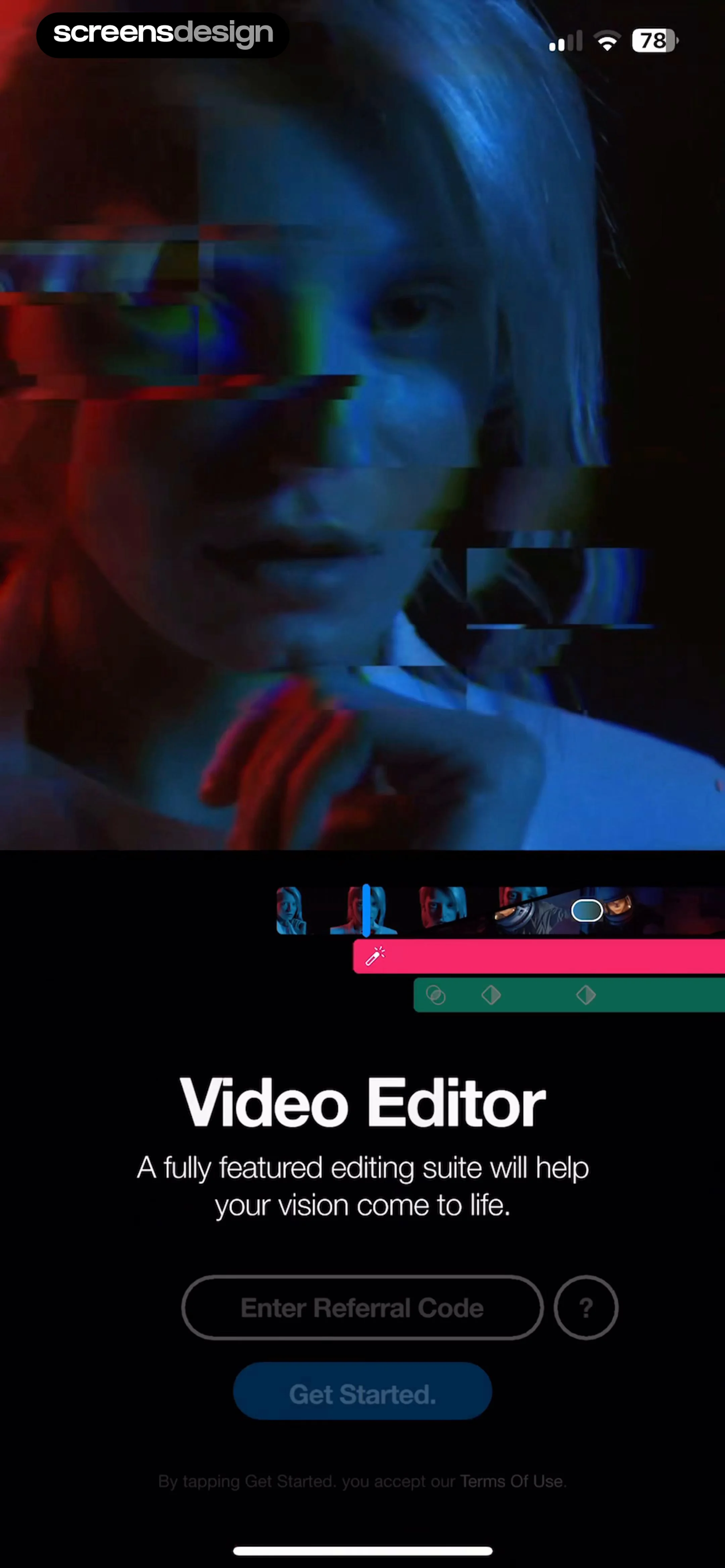 Video Effects Editor: Riveo screen 4