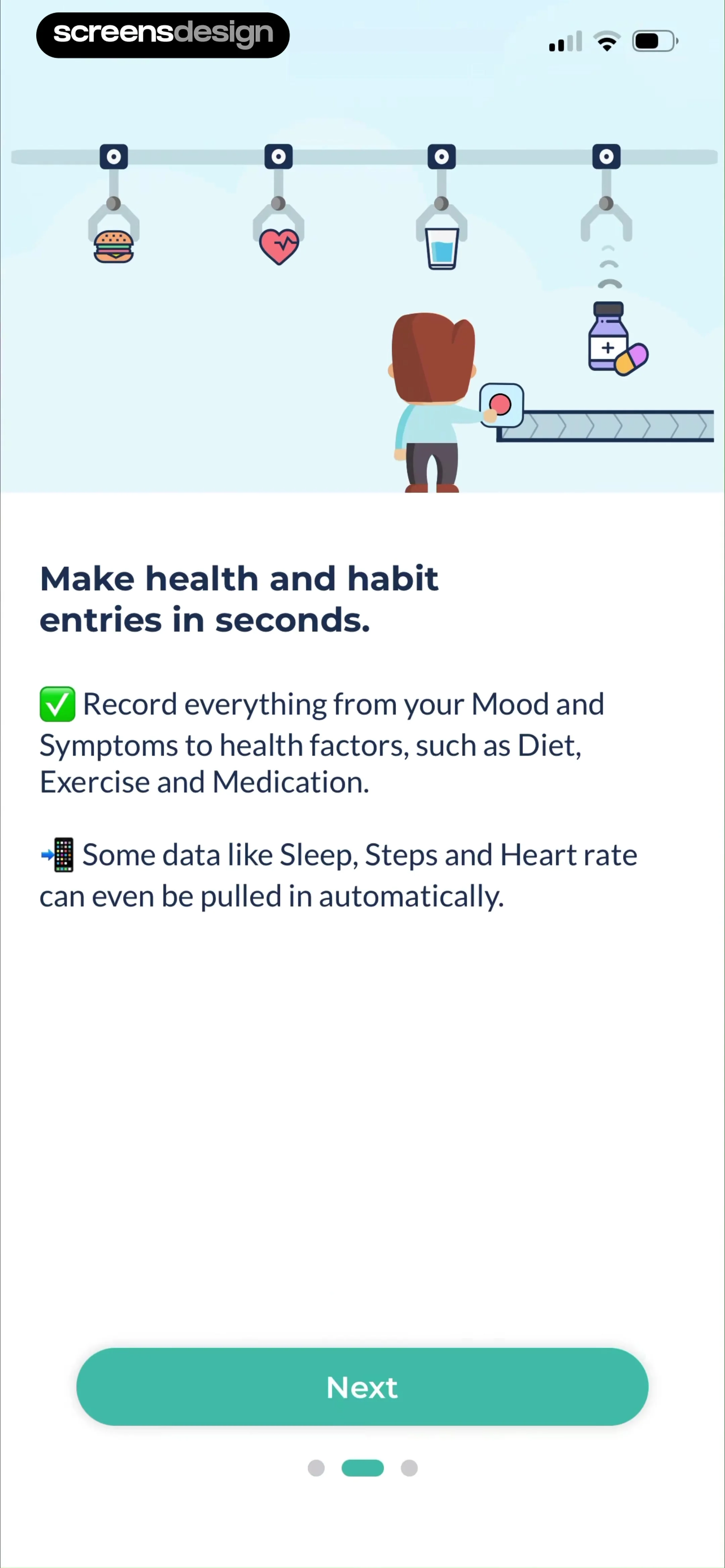 Bearable - Symptom Tracker screen 3