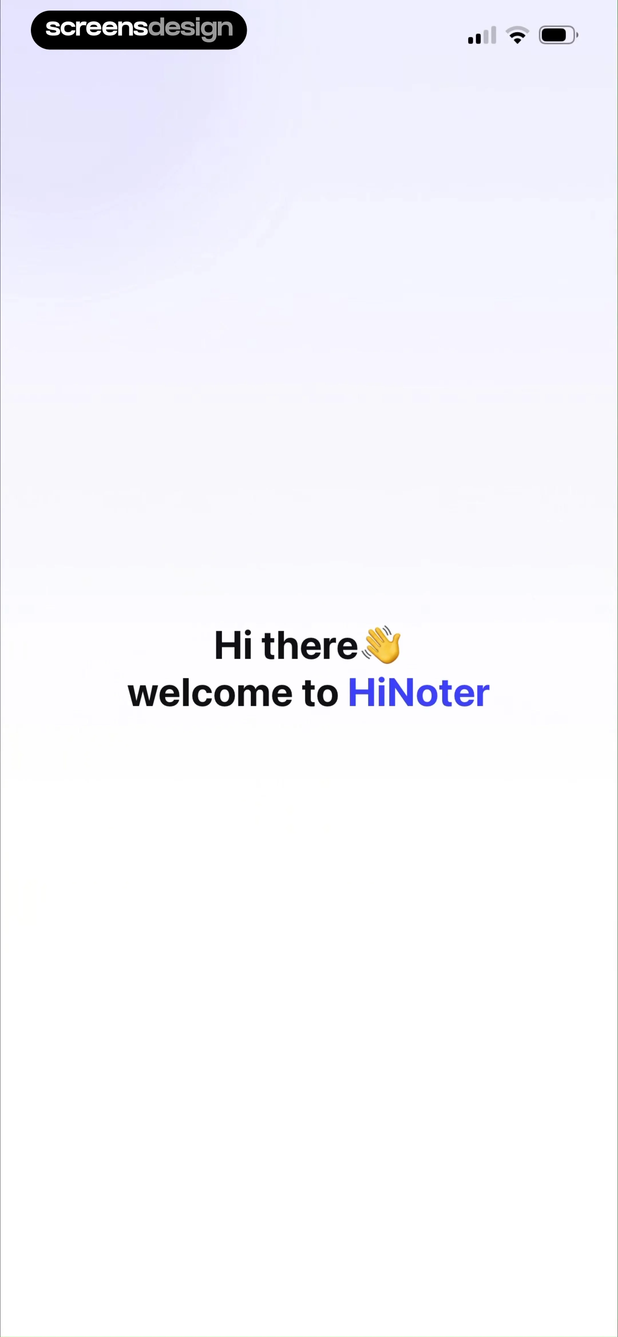 HiNoter - AI Note Taker screen 3