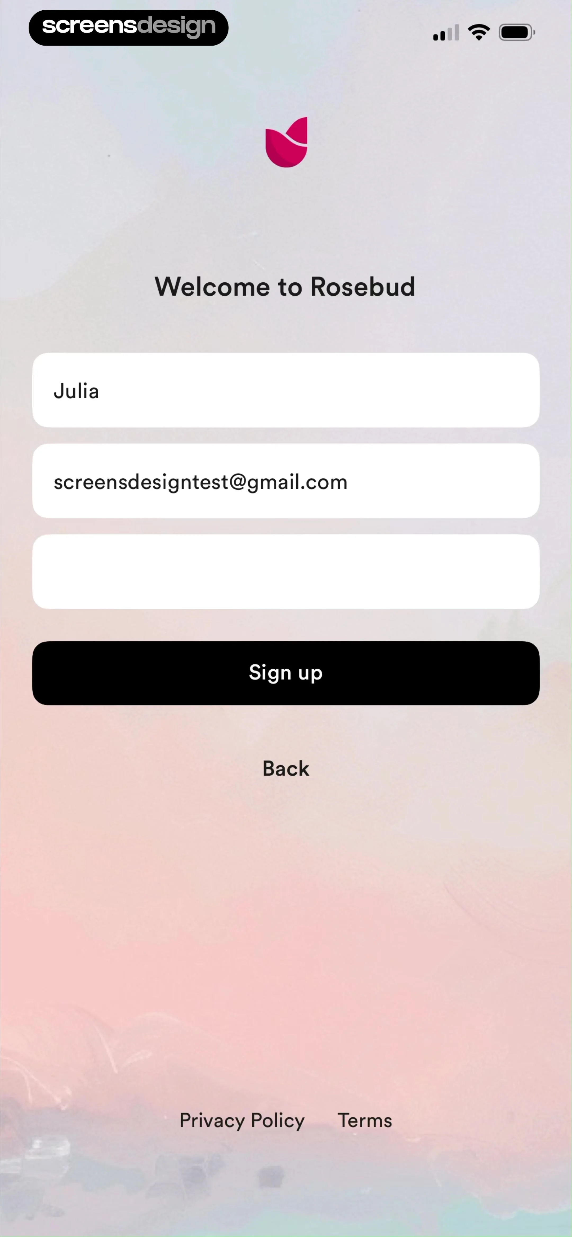 Rosebud: AI Journal & Diary screen 3