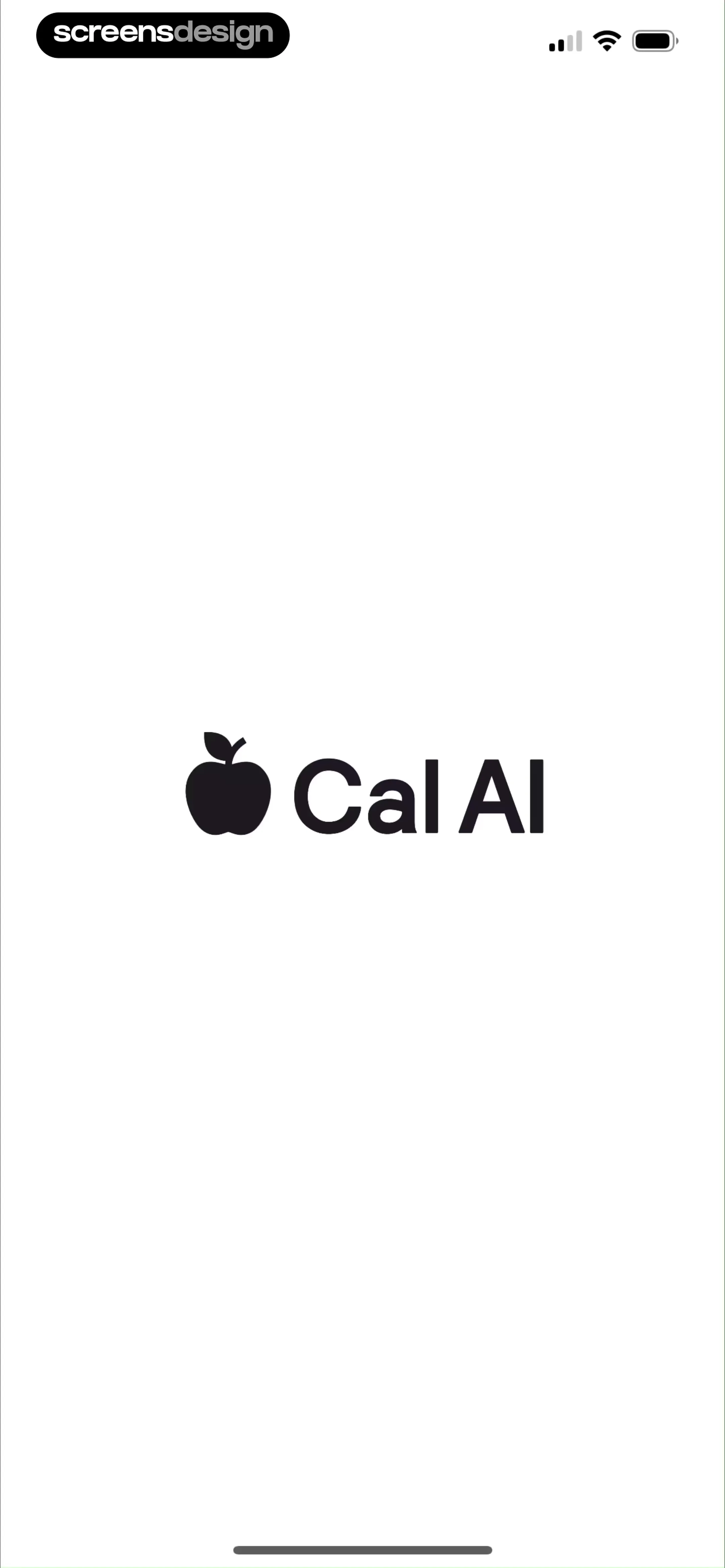 Cal AI - Calorie Tracker screen 1