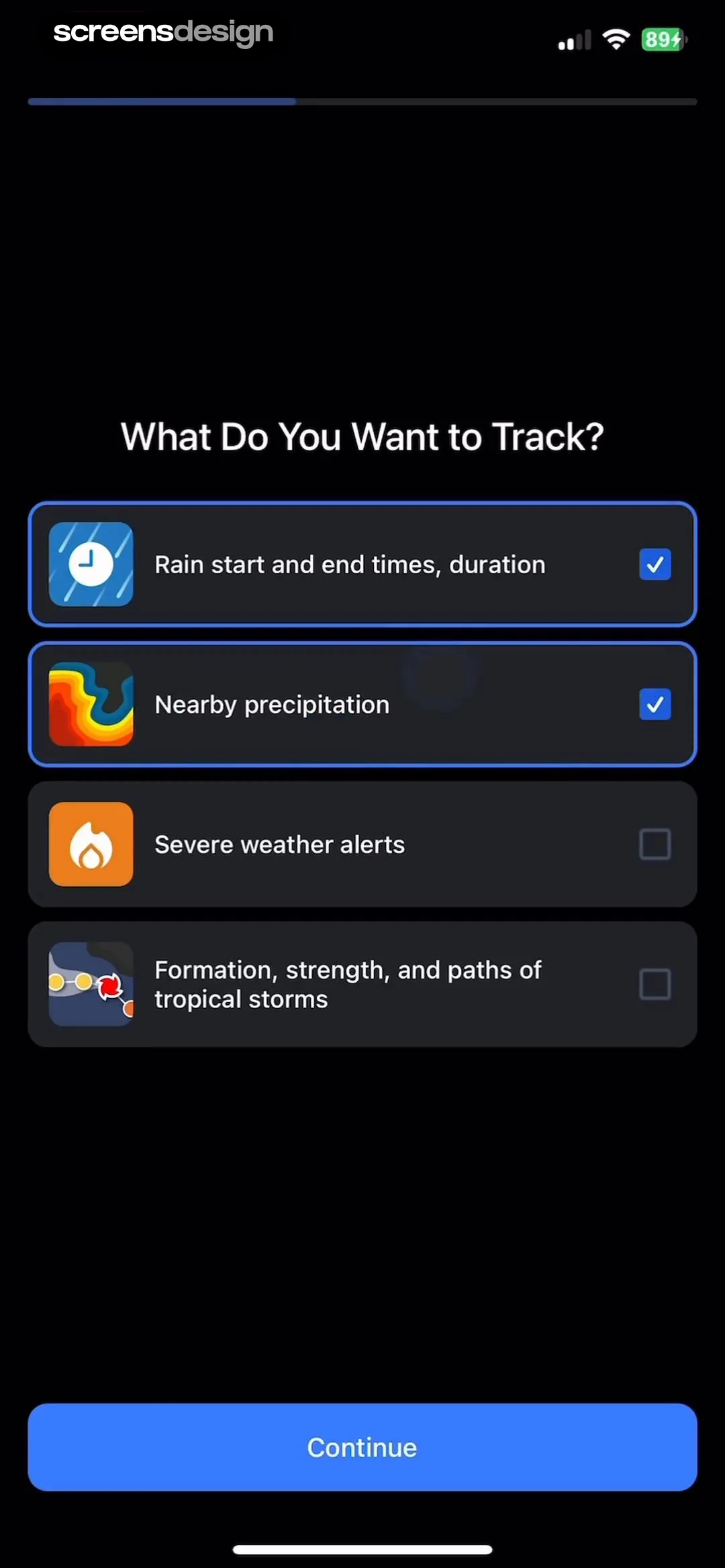 RainViewer: Live Weather Radar screen 5