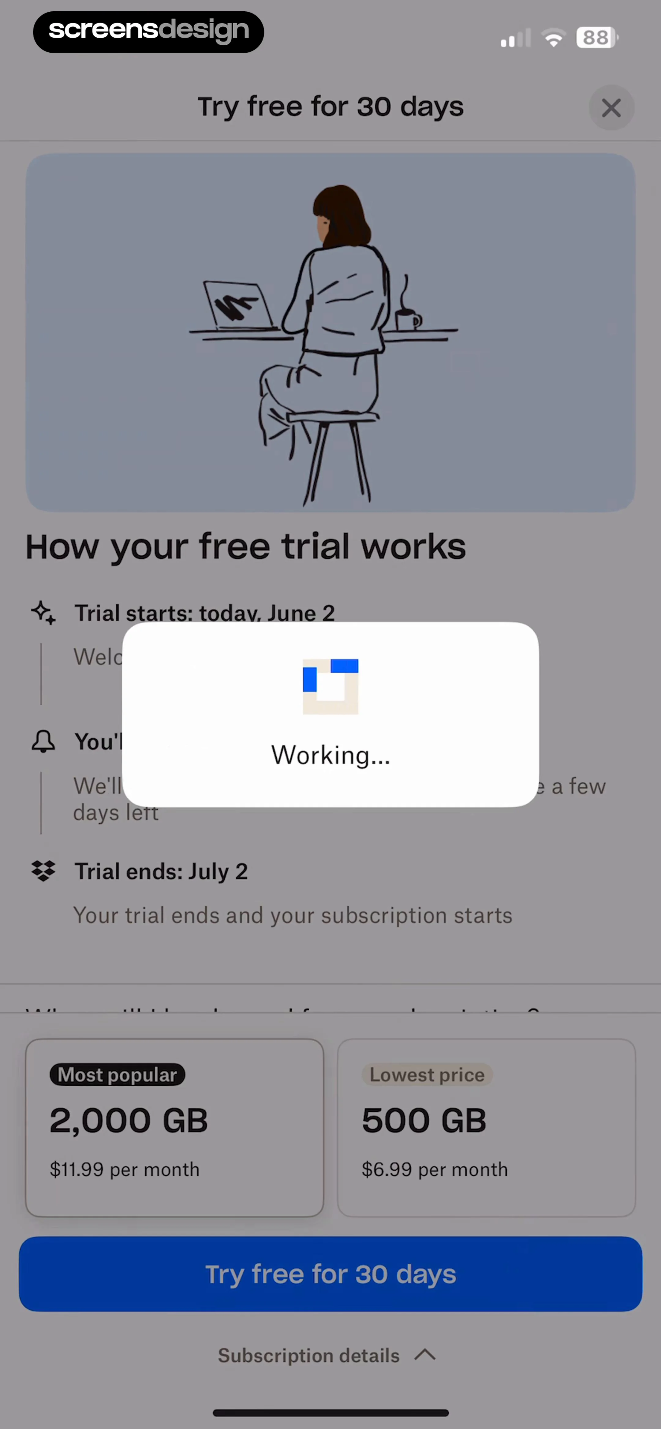 Dropbox: Cloud Storage Backup screen 7
