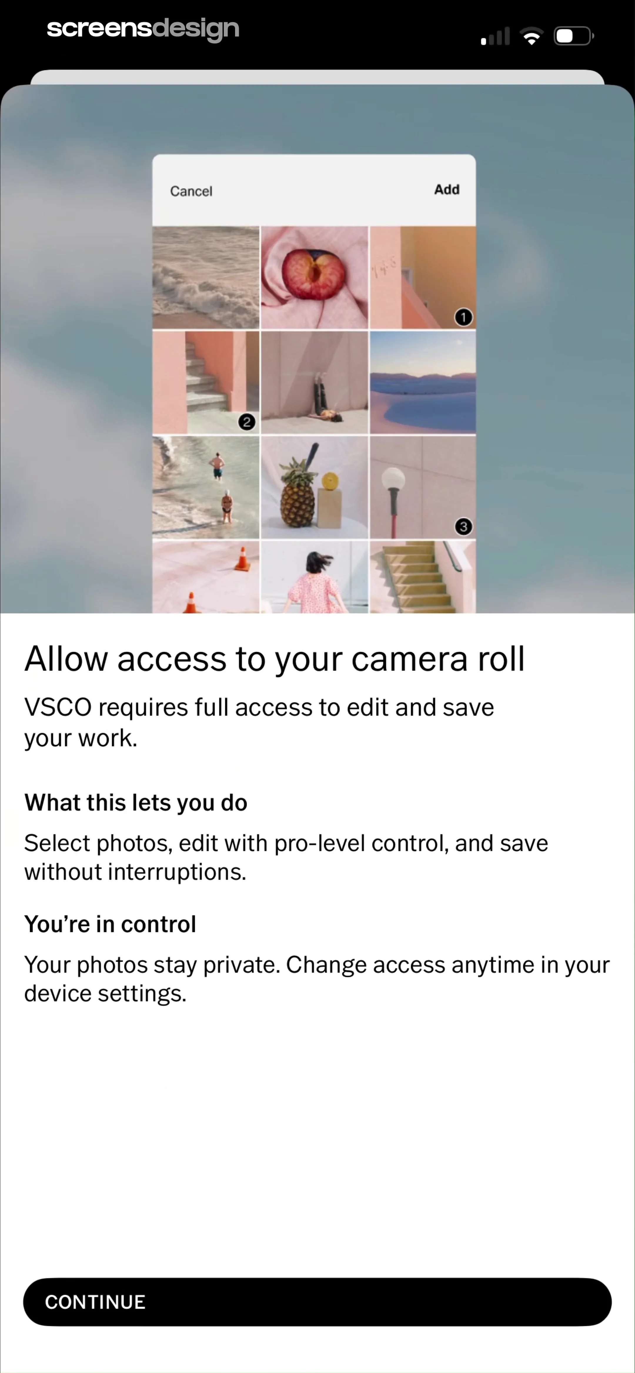 VSCO: Photo & Video Editor screen 17