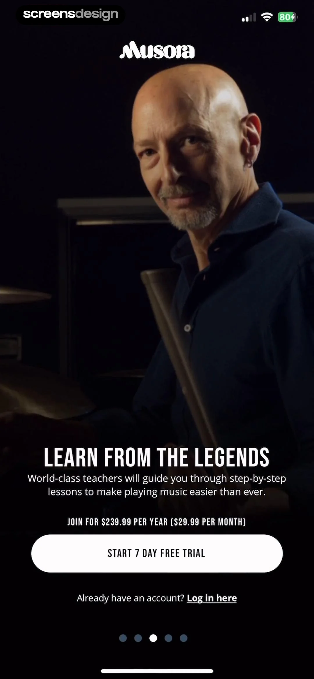 Musora: The Music Lessons App screen 4