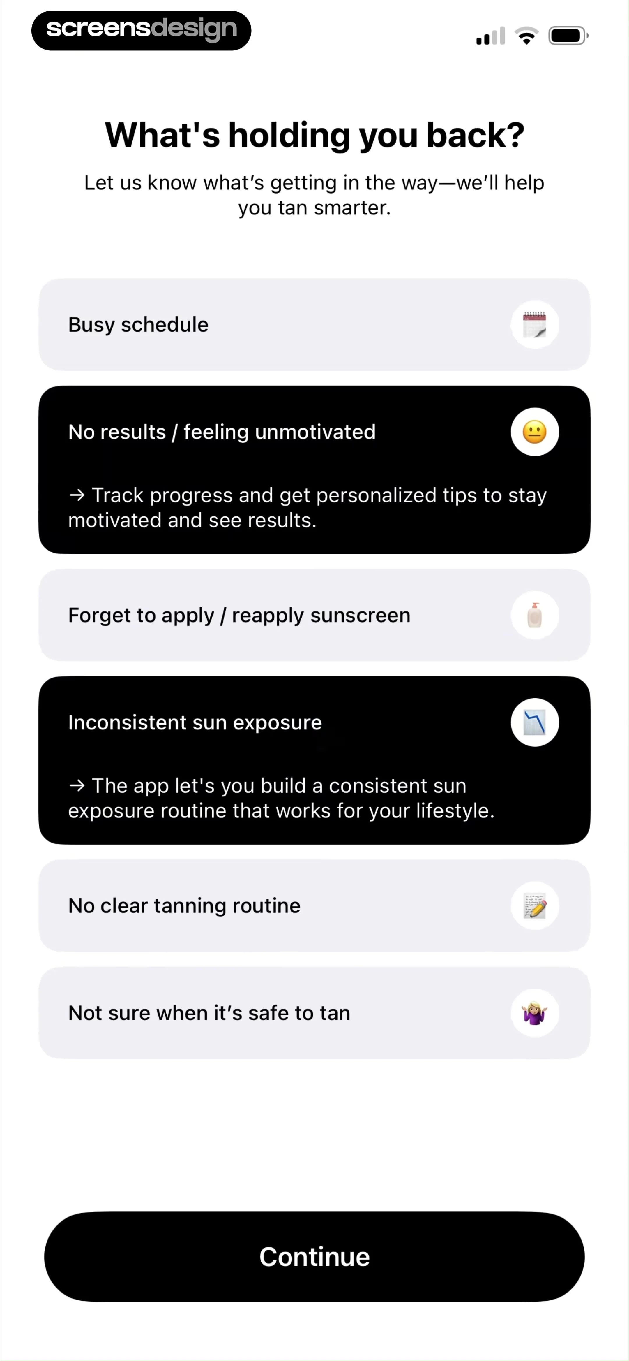SunSafe: UV Index & Tanning screen 4