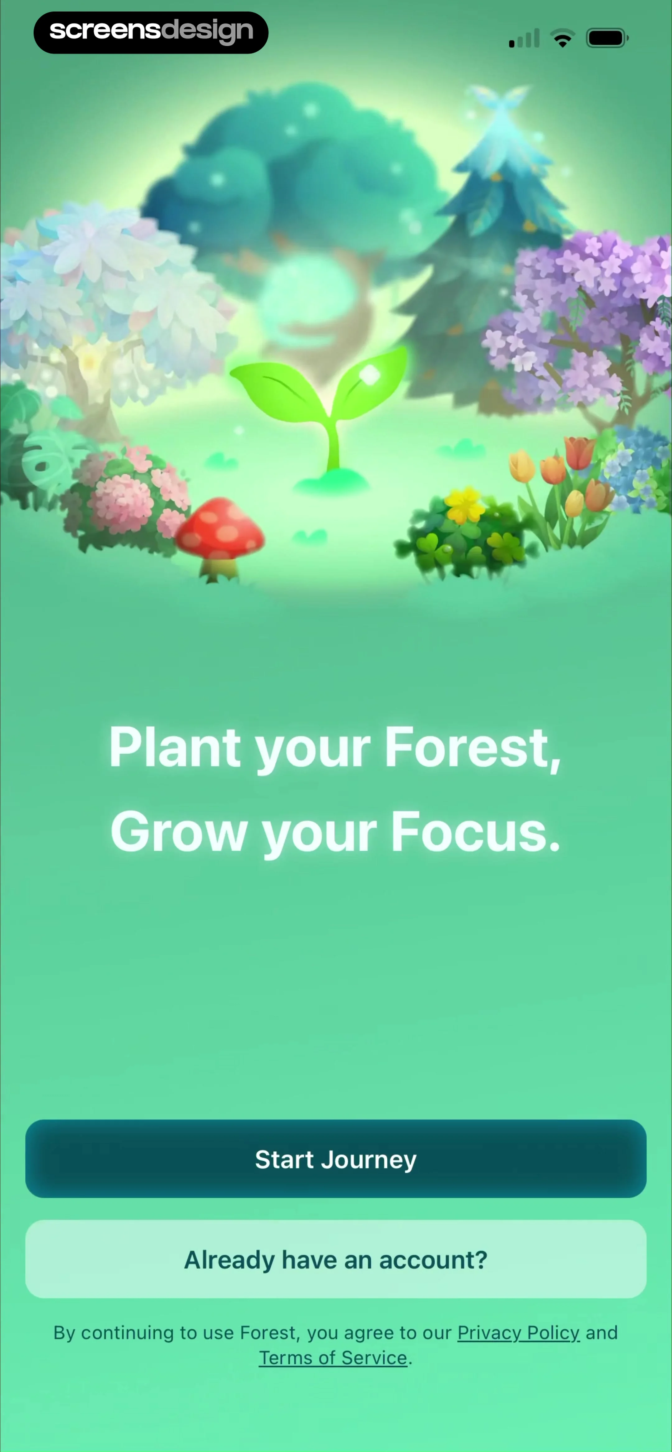 Forest: Focus for Productivity screen 2