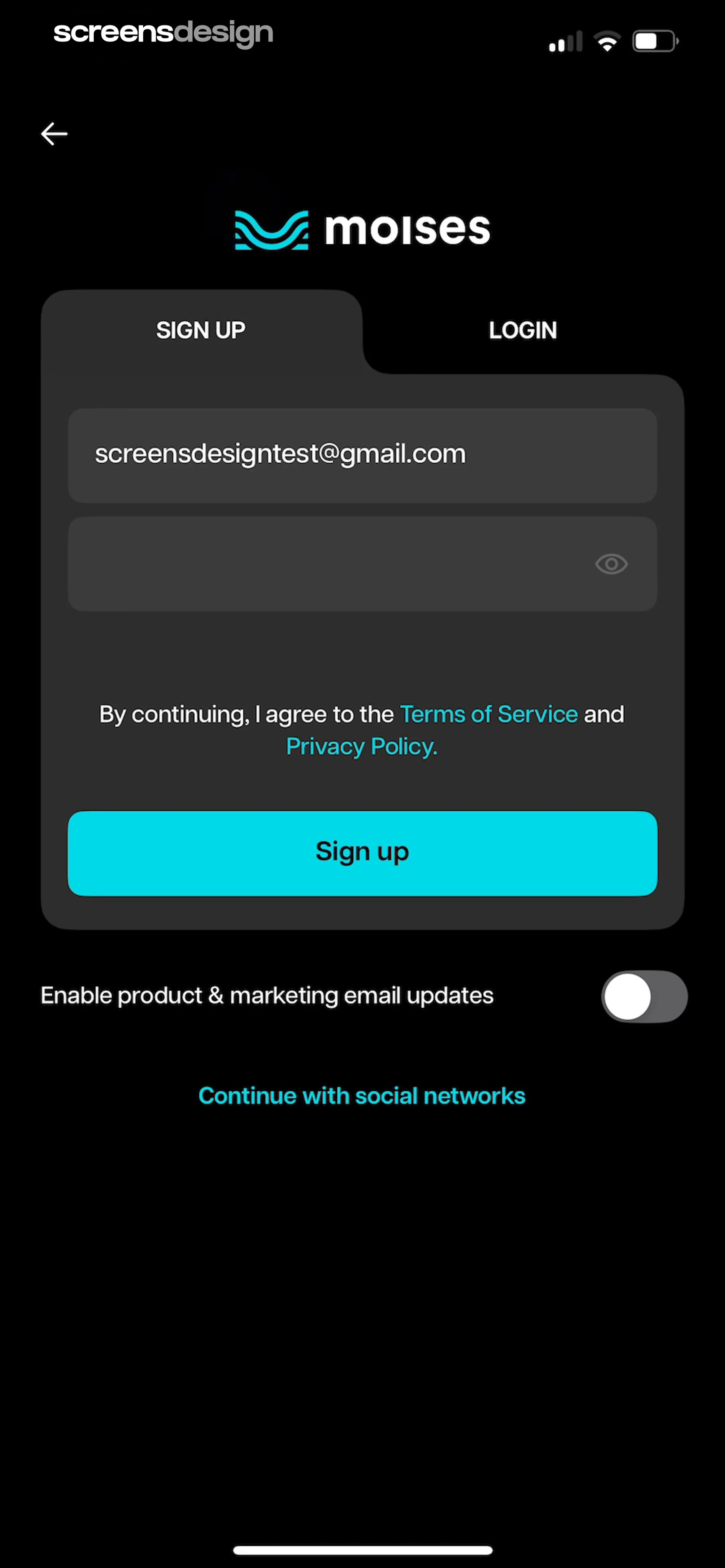 Moises: The Musician's App screen 7