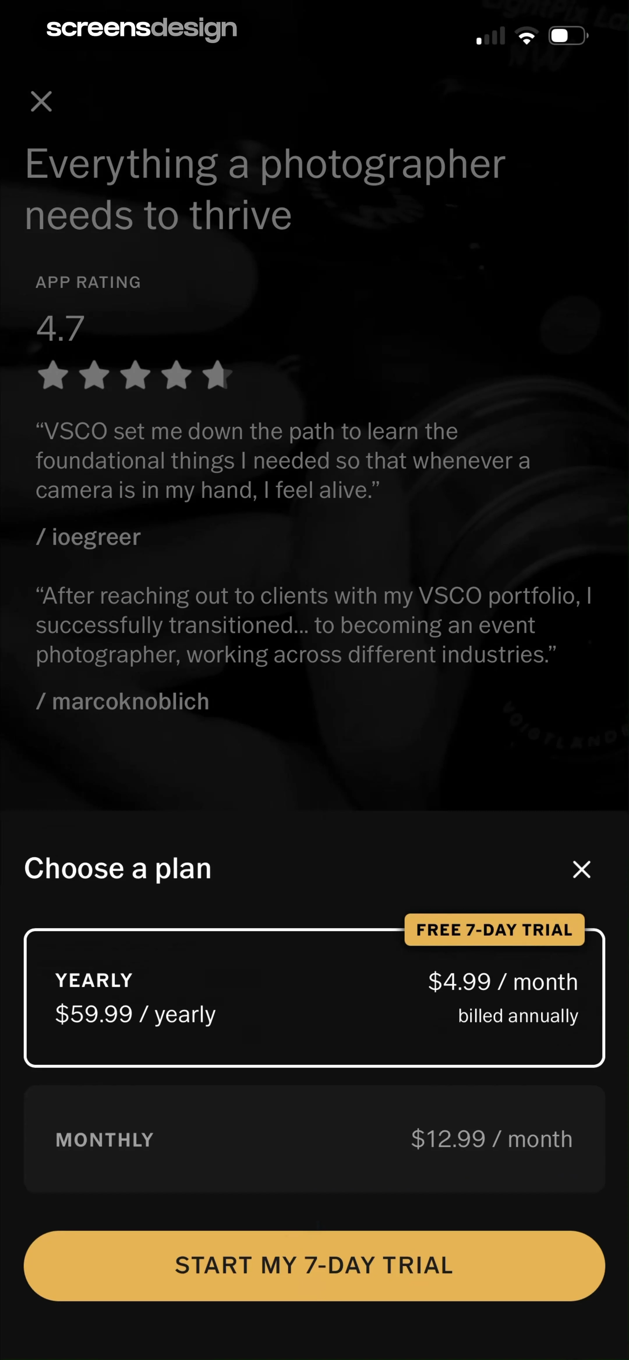 VSCO: Photo & Video Editor screen 10
