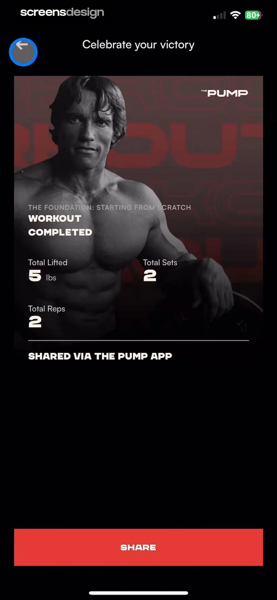 Pump Club: Fitness + Nutrition screen 38
