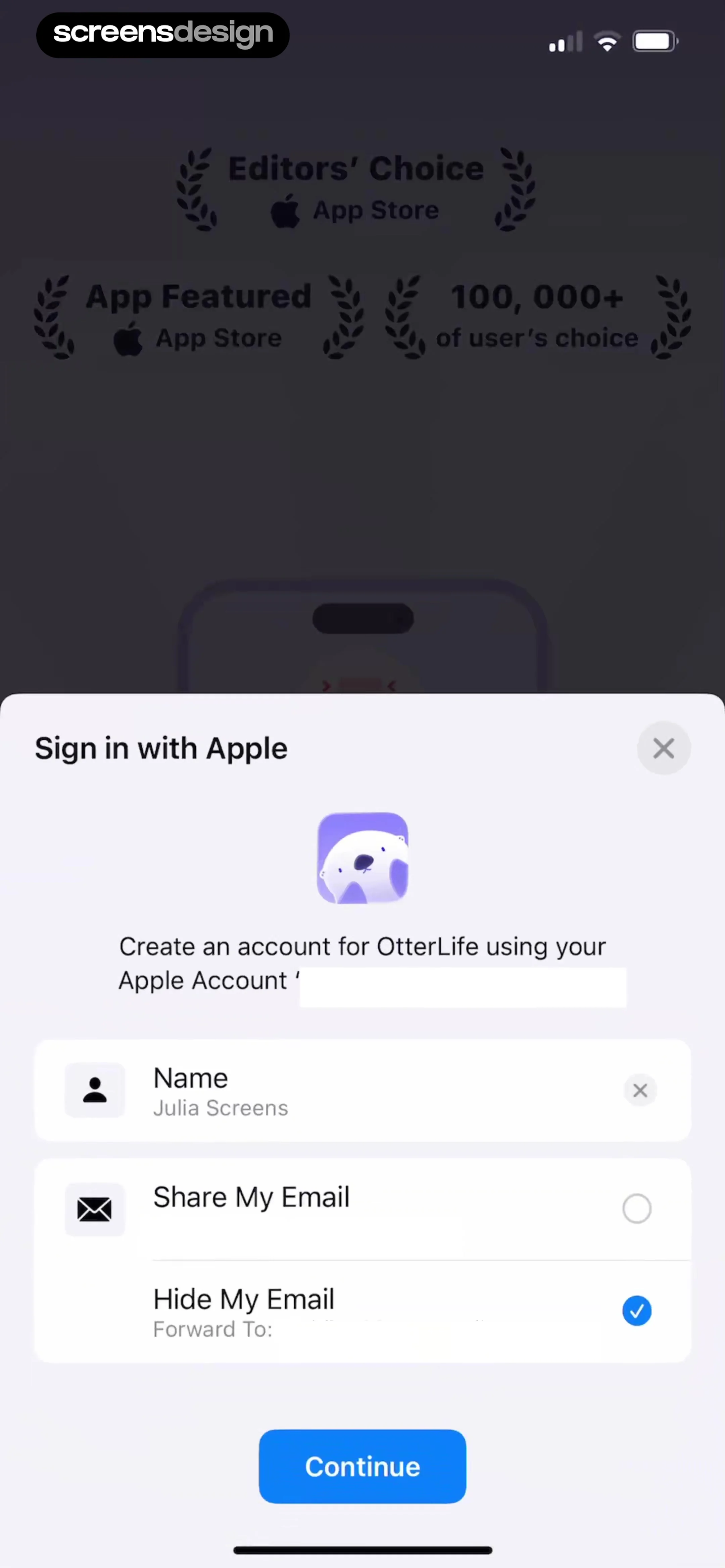 OtterLife: AI Health Tracker screen 3