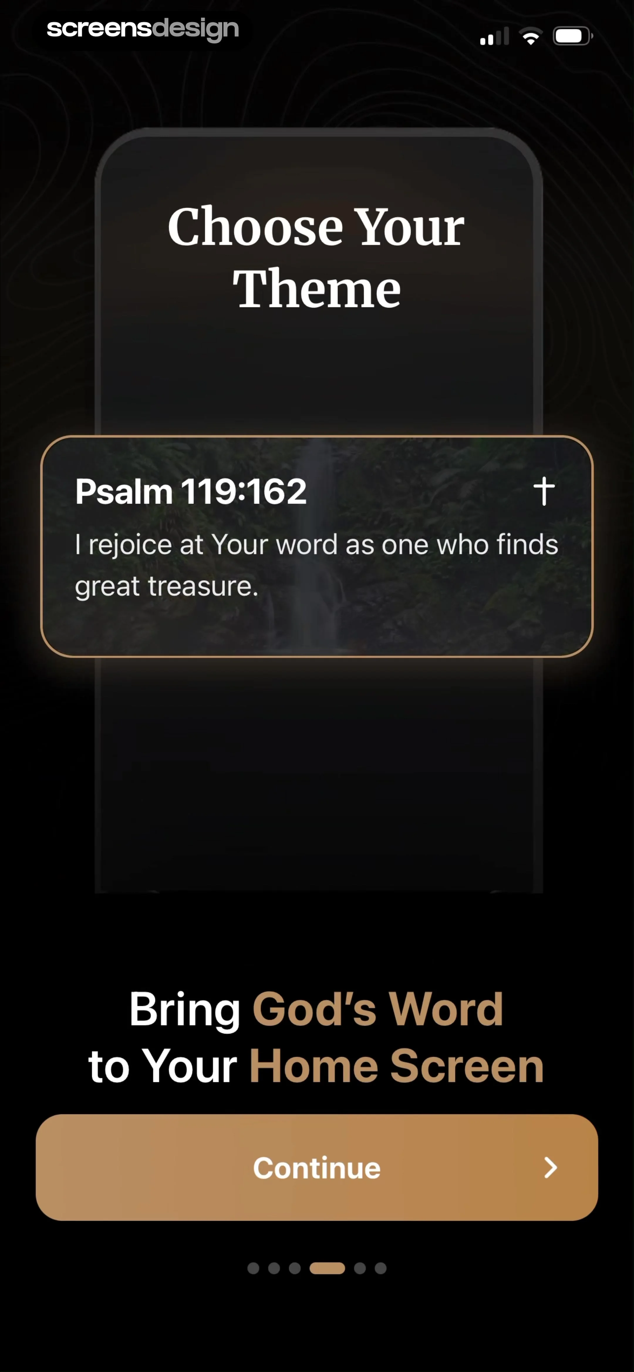 Holy Bible Widget: Daily Verse screen 6