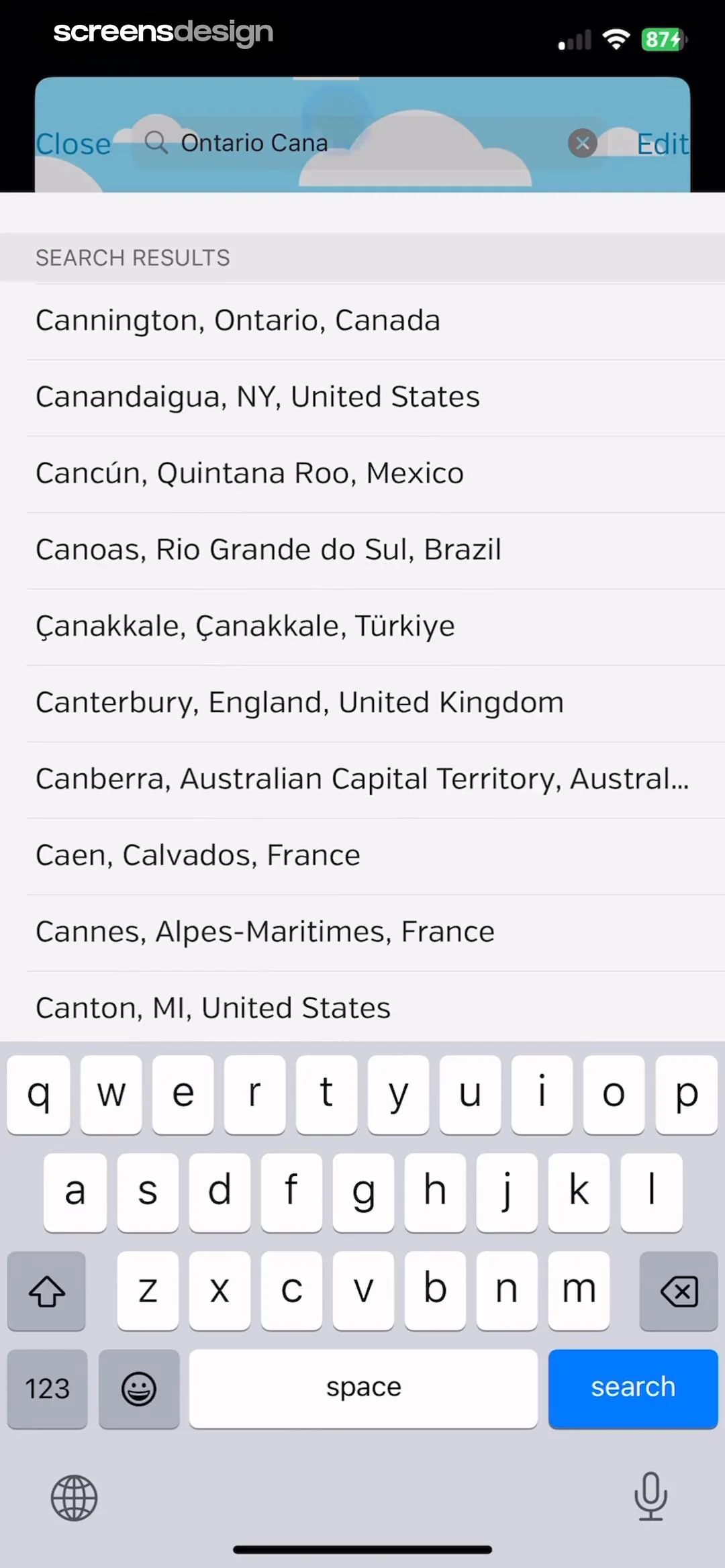 Weather Underground: Local Map screen 5