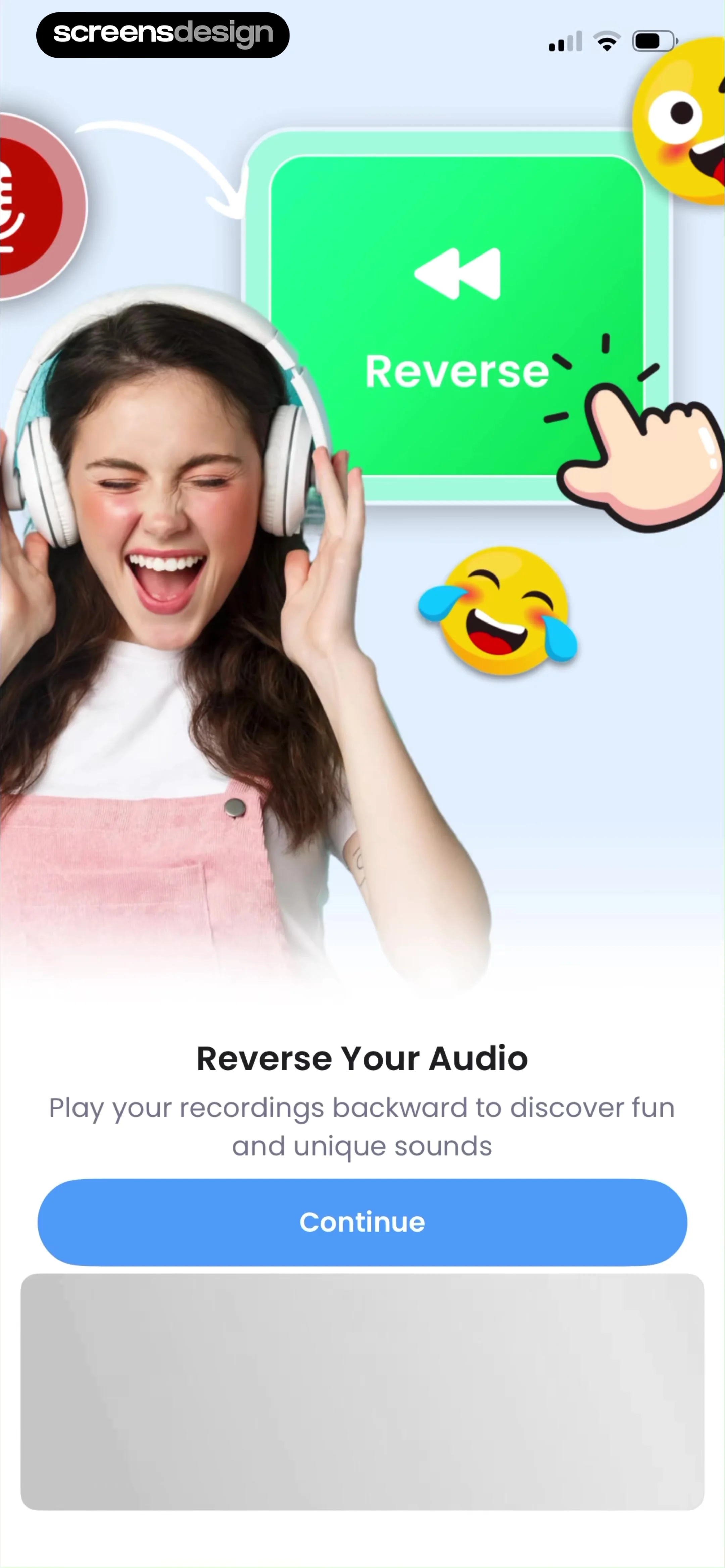 Reverse Audio: Sing Challenge screen 4