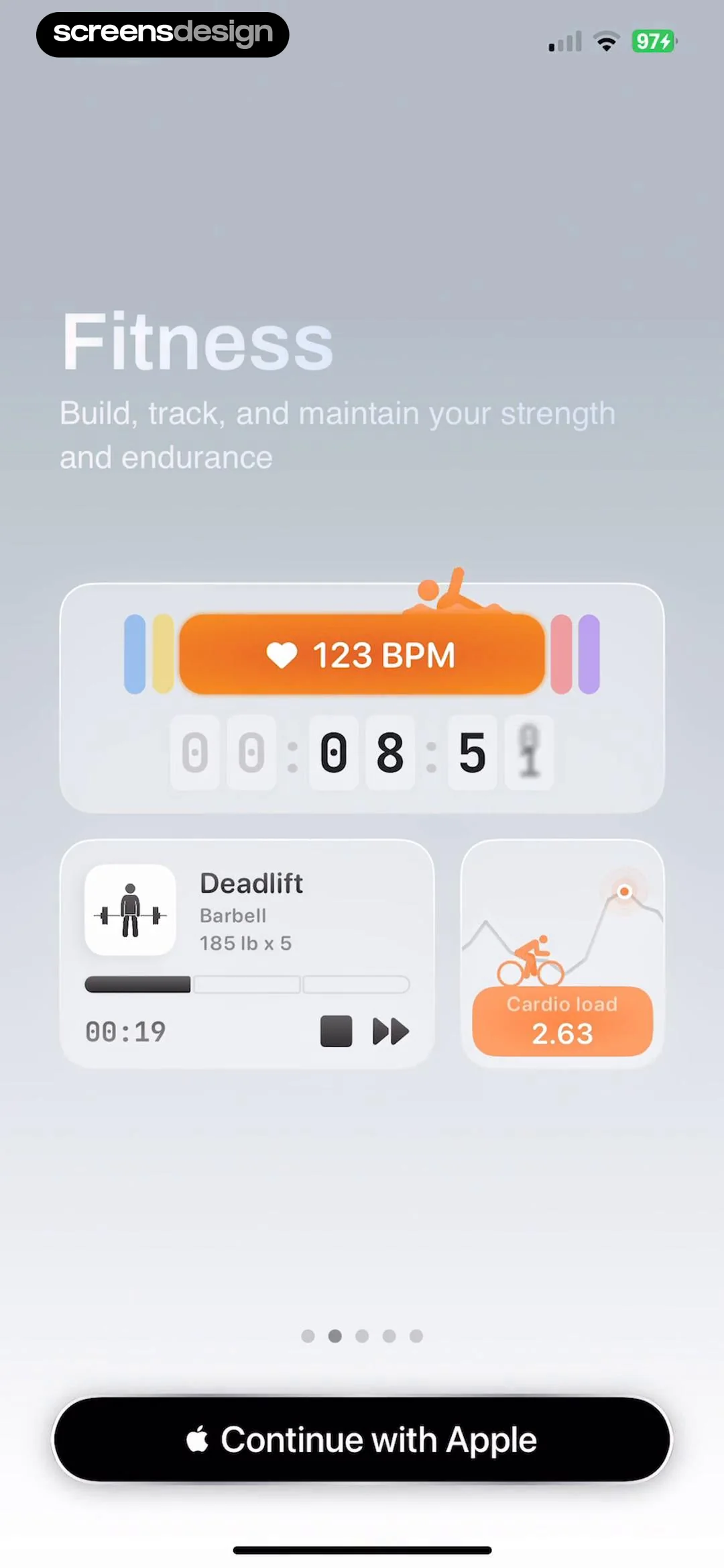 Bevel: AI Health Coach screen 3