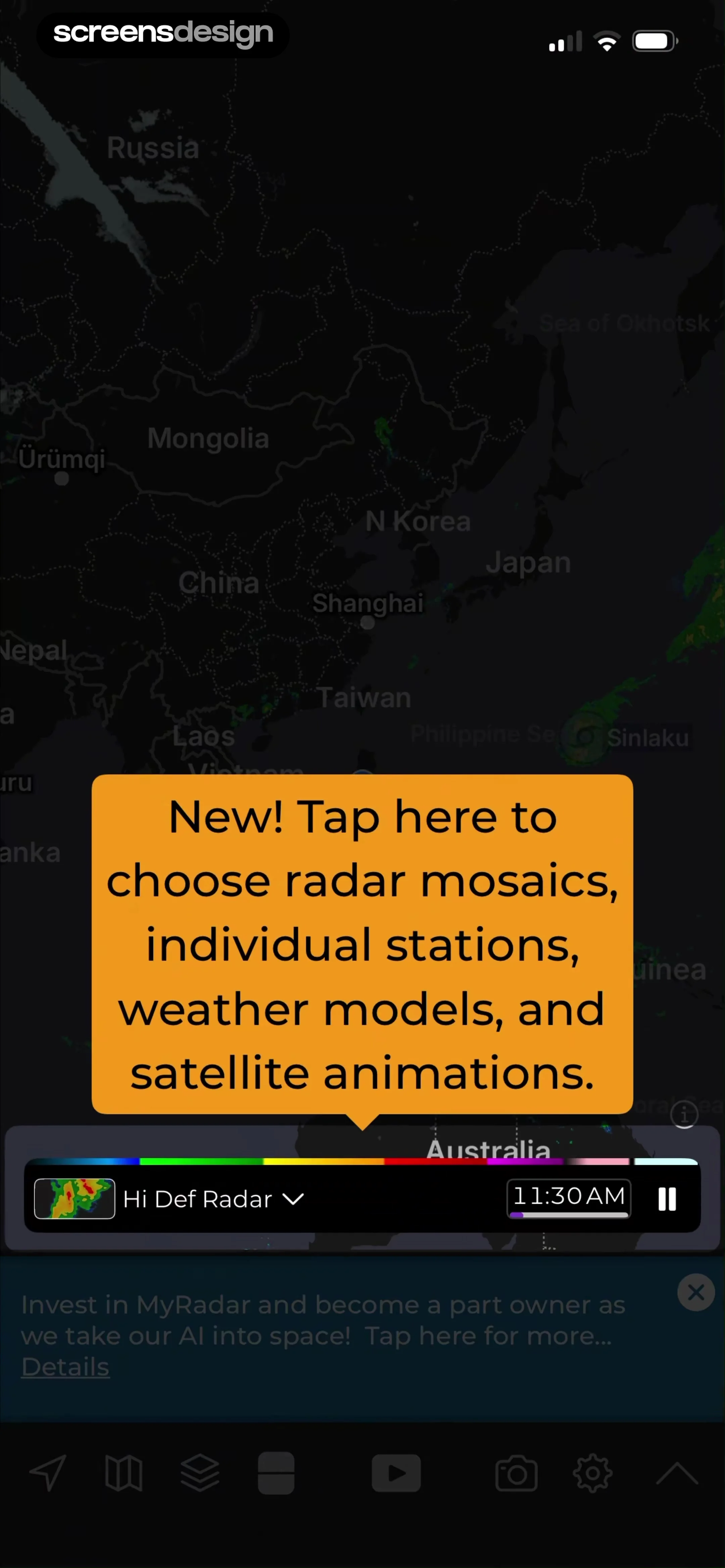 MyRadar Accurate Weather Radar screen 8