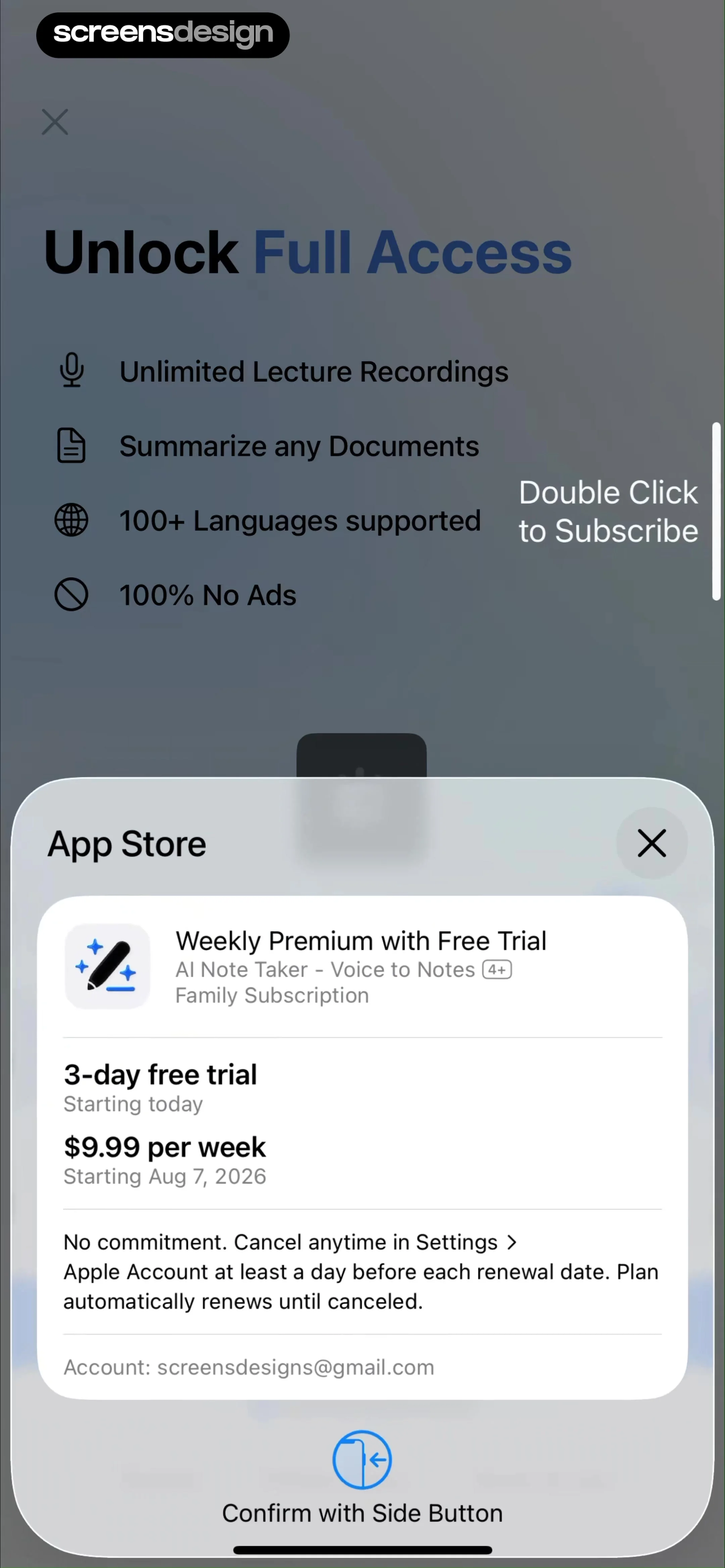 AI Note Taker - Voice to Notes screen 7
